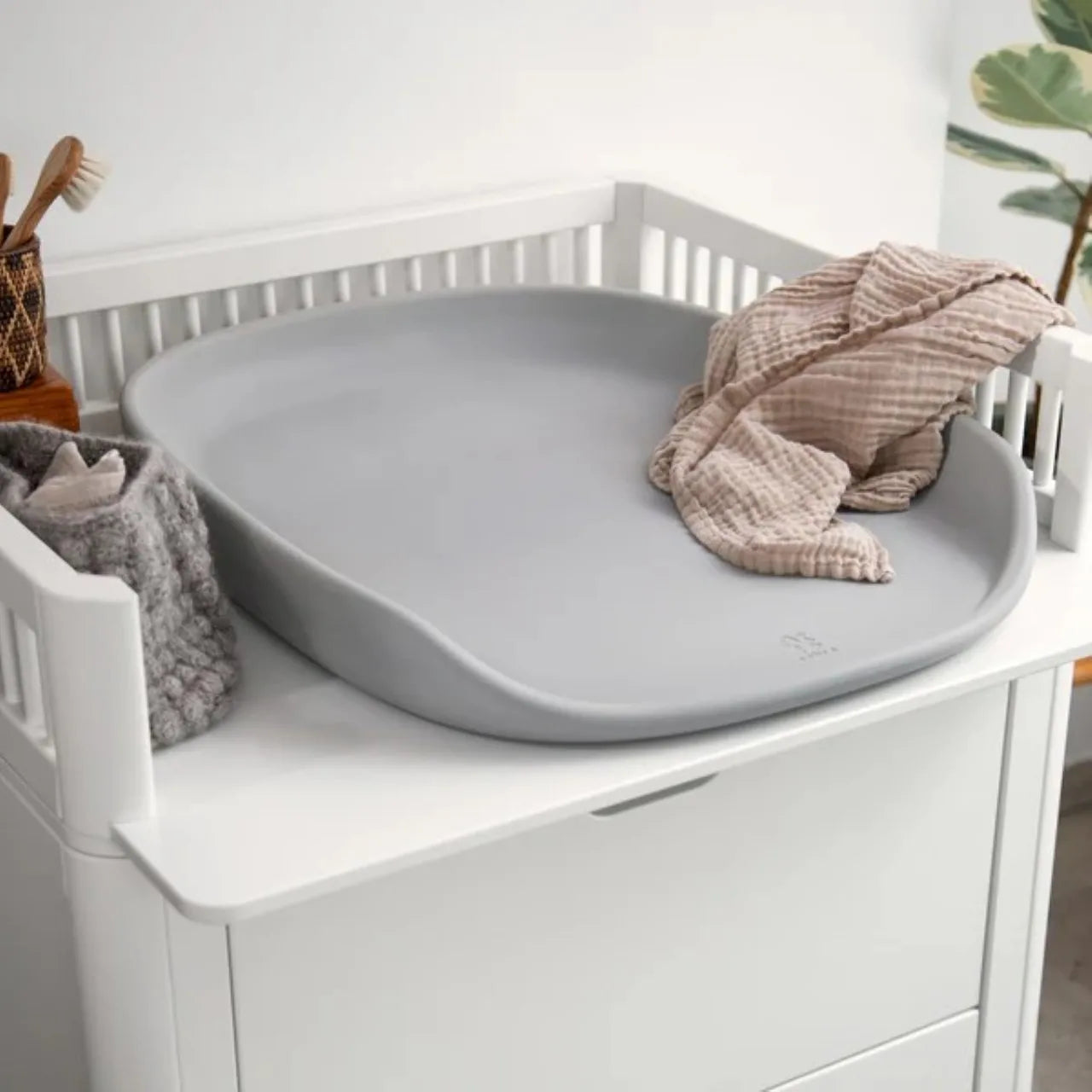 Changing mat Stone Grey
