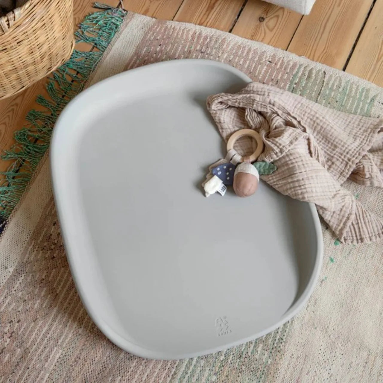 Changing mat Stone Grey