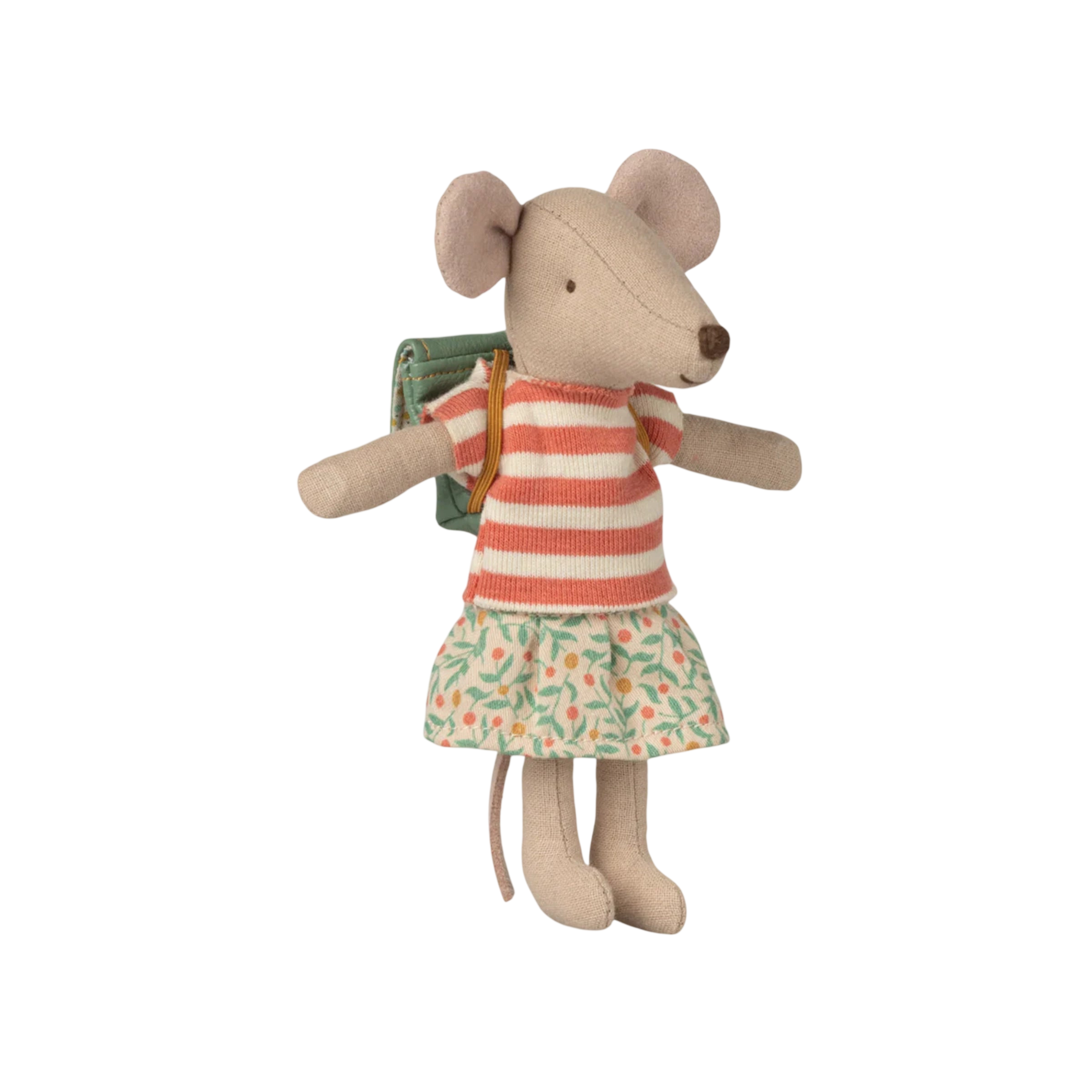 Maileg tricycle mouse big sister green