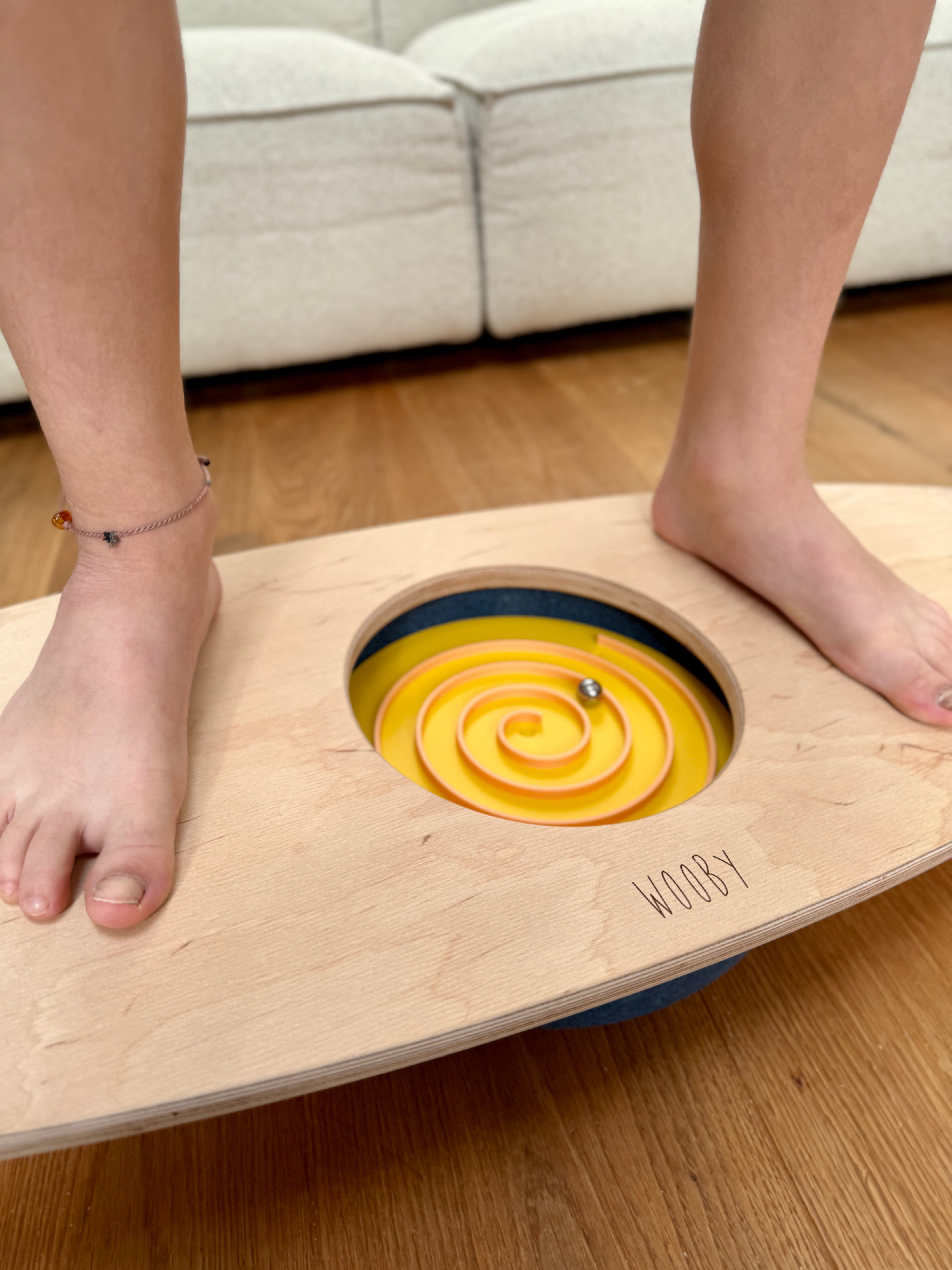 wooby Flow planche de marbre en spirale