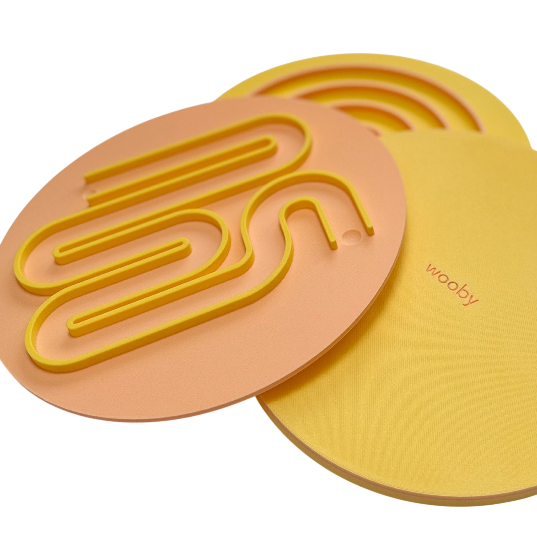 Wooby Flow Plaques de marbre 3 pièces
