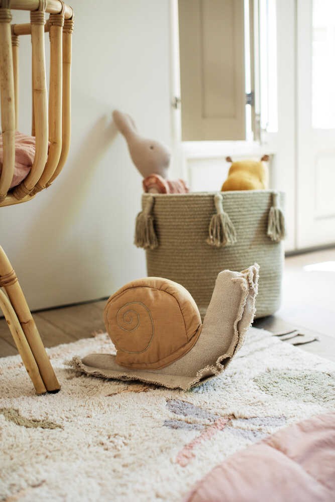 Coussin Lazy Snail