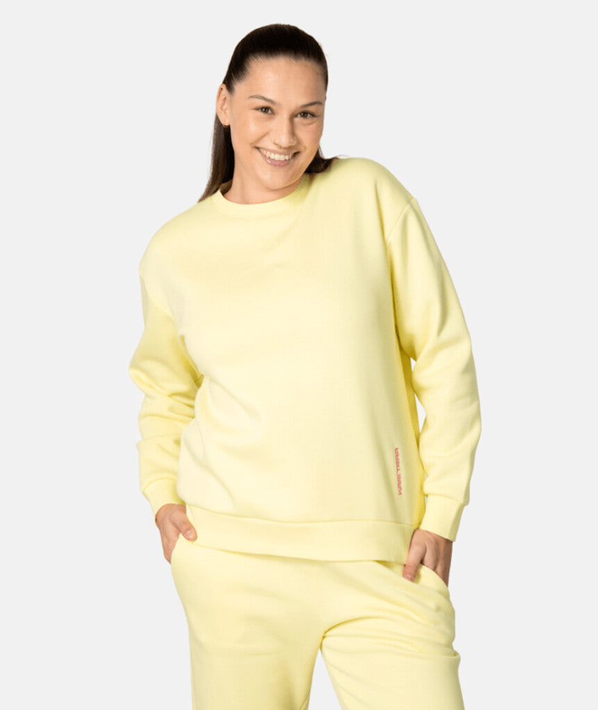 Sweatshirt Anelie mellow yellow