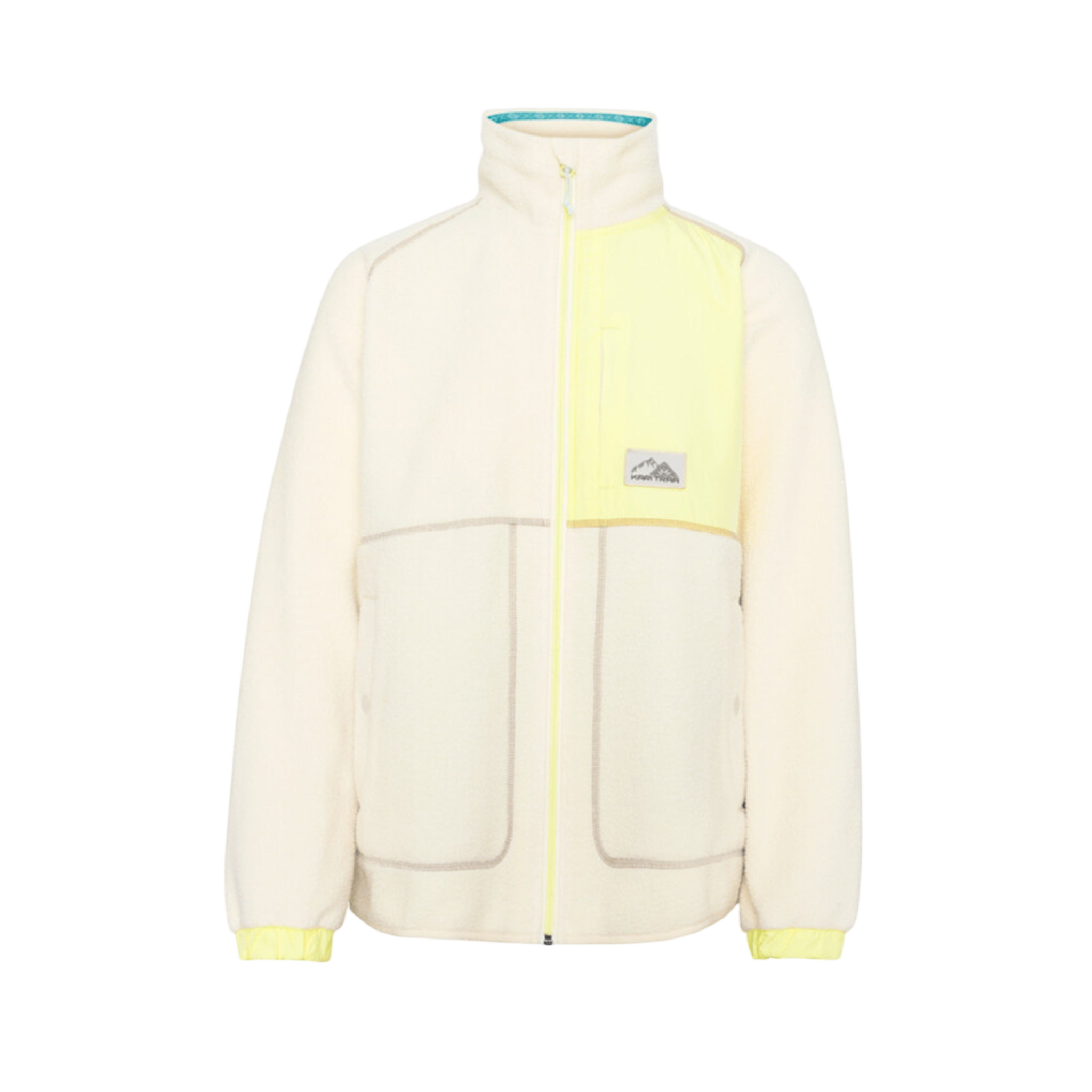 Veste polaire Emma blanc cassé