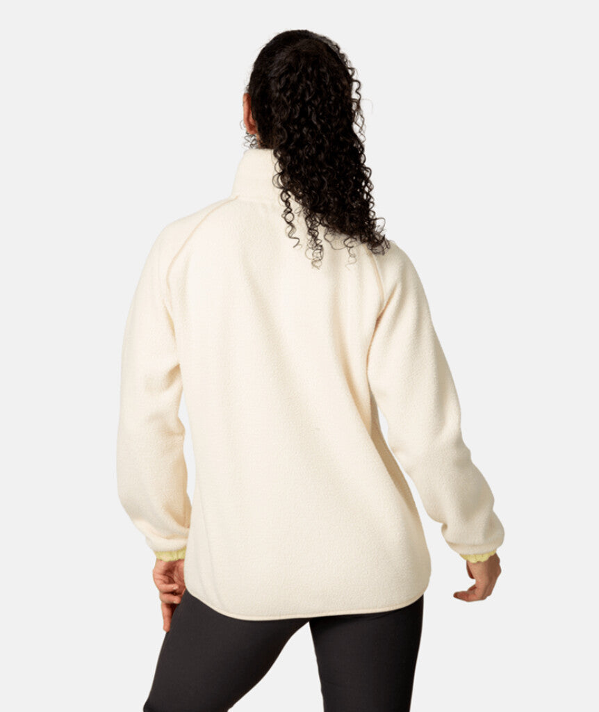 Veste polaire Emma blanc cassé