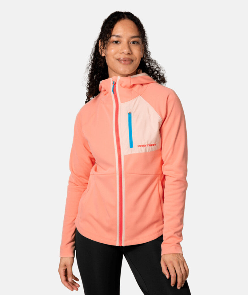 Veste polaire Nia couleur pêche