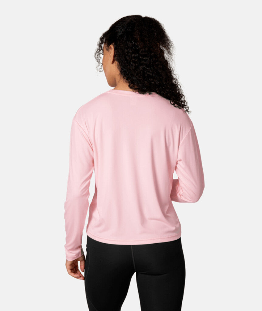 T-shirt à manches longues Una « cotton candy »