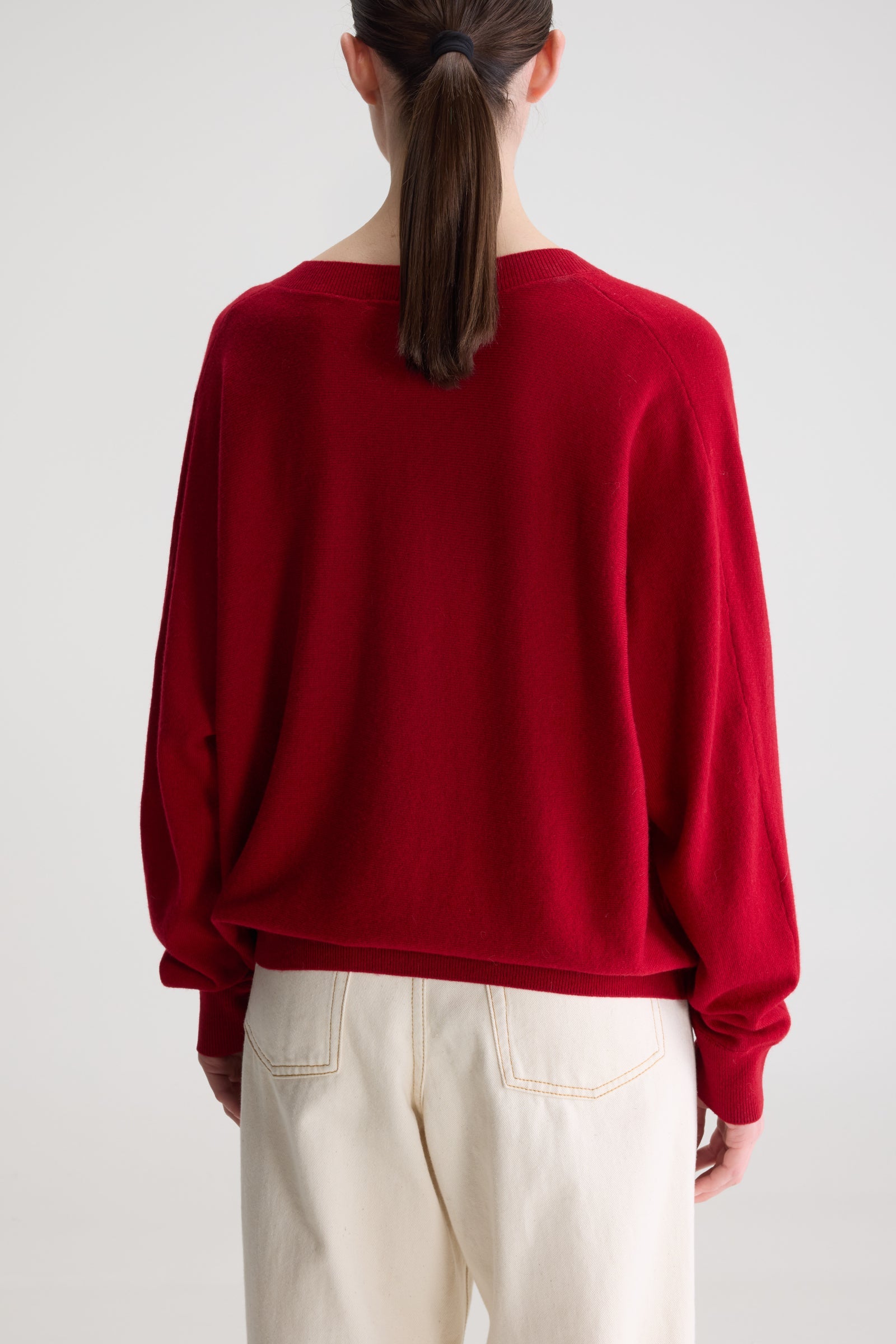 Adult Wollpullover Kaschmir Sonev Cranberry