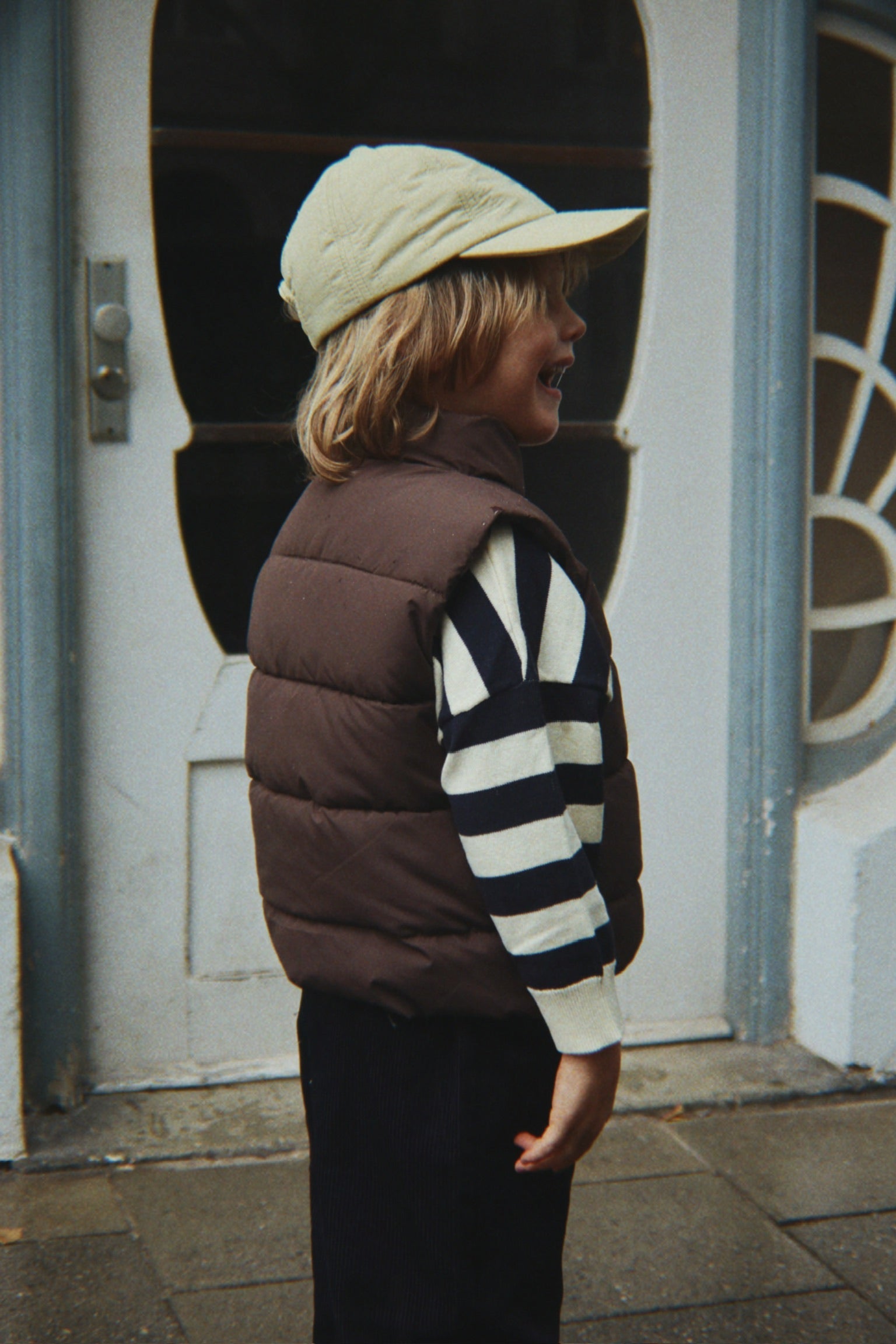 Gilet Alpi, couleur chocolat
