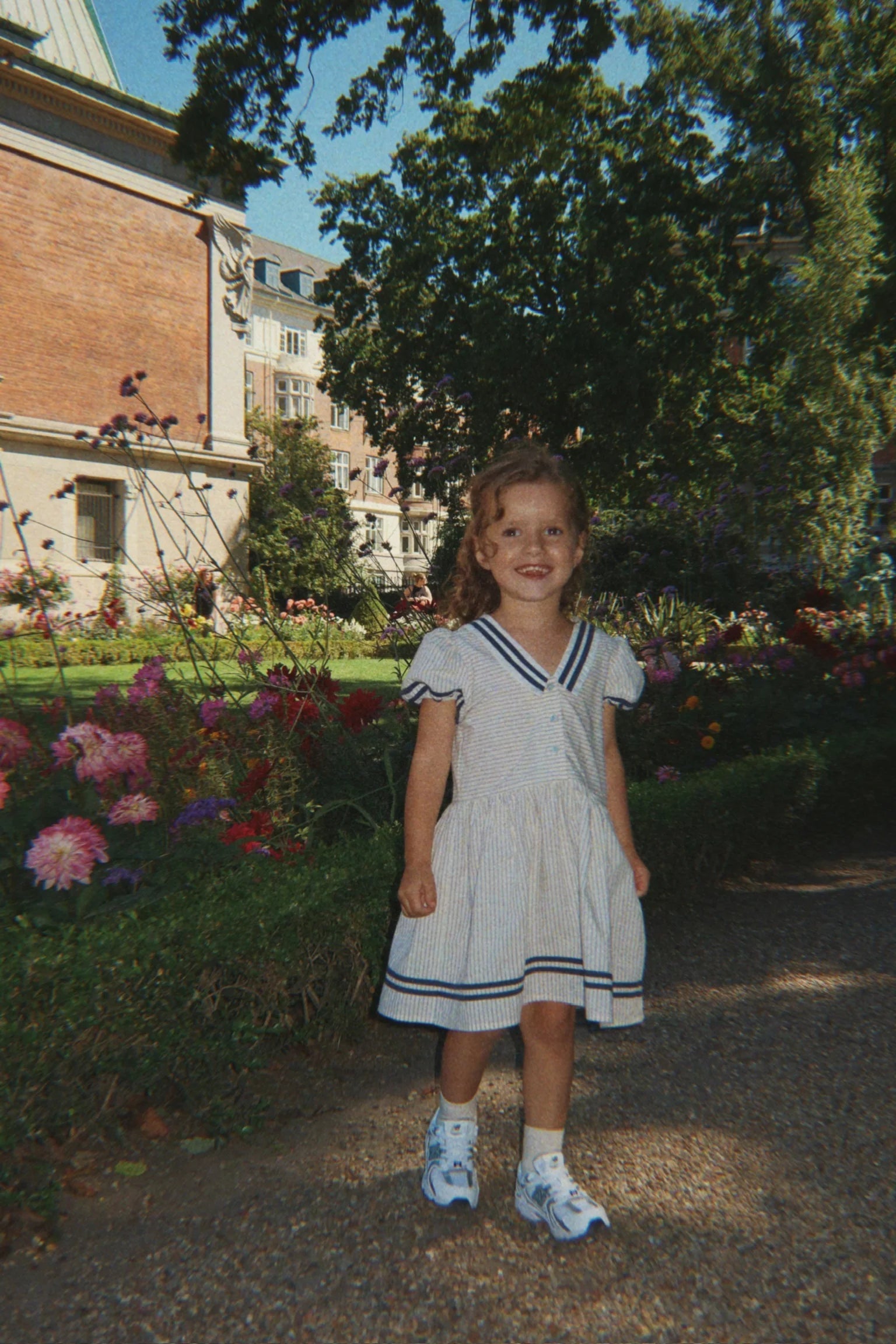 Allie Sailor Blue Stripe dress