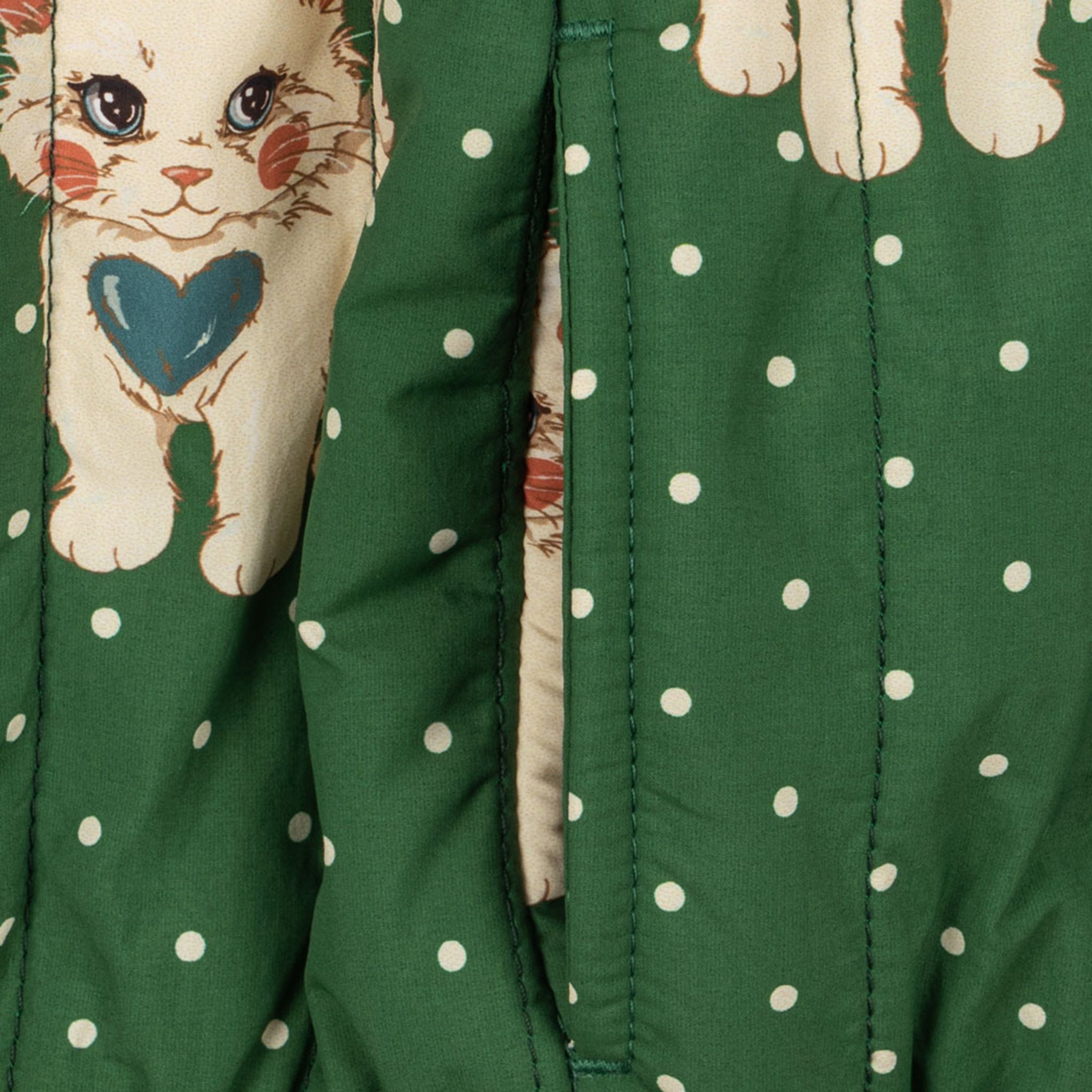 Bomberjacke Juno Dot Miao Verde