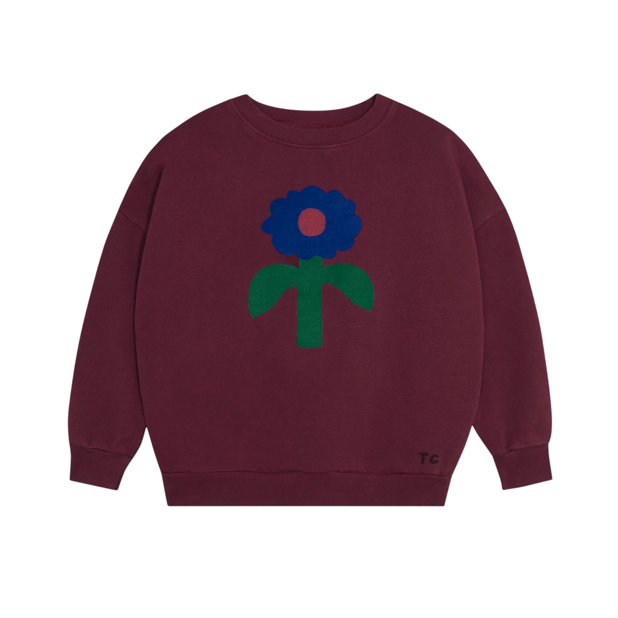 Sweatshirt Big Blue Daisy