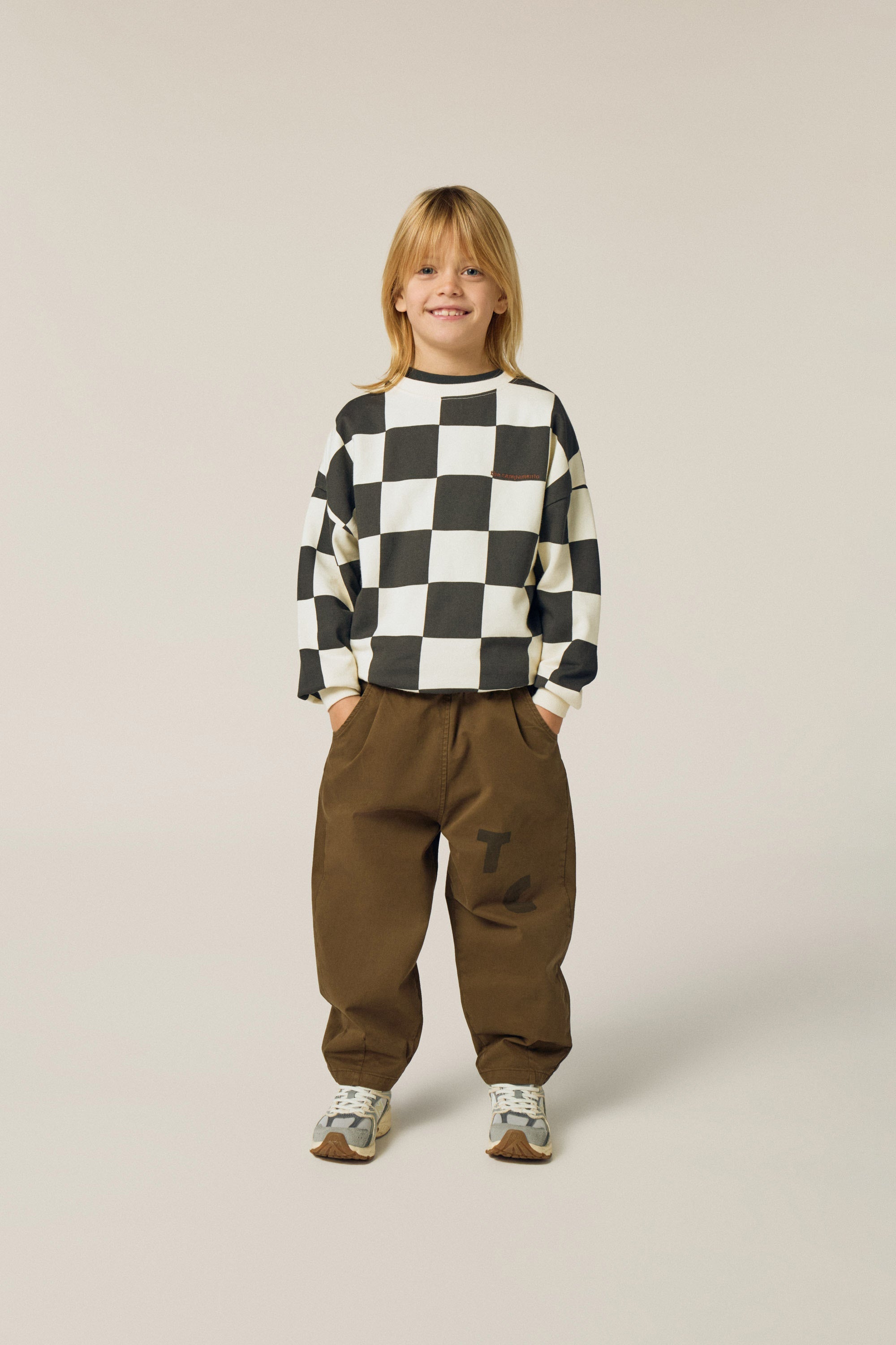 Sweatshirt Checked