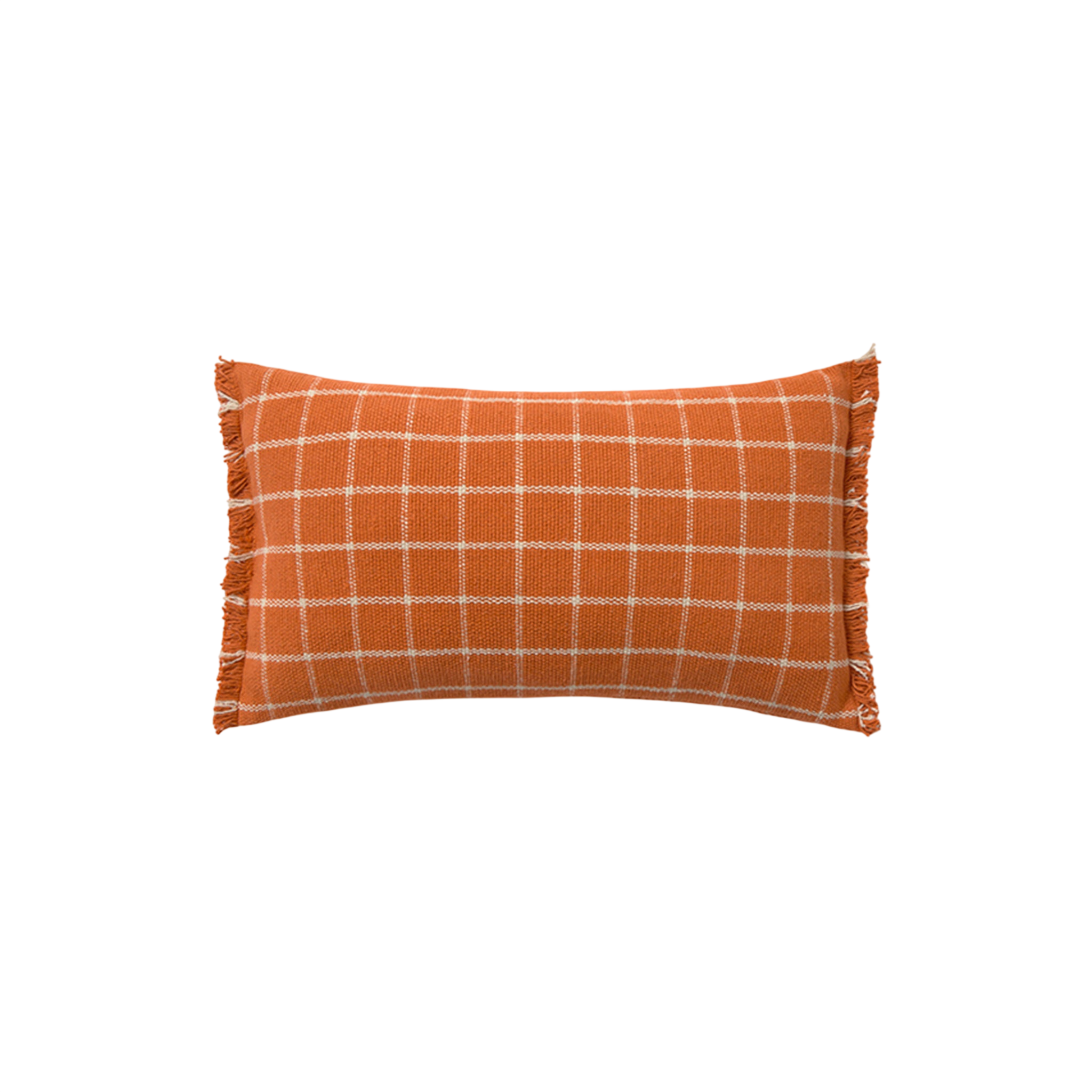 Coussin Geo Block Nature, Terrakota