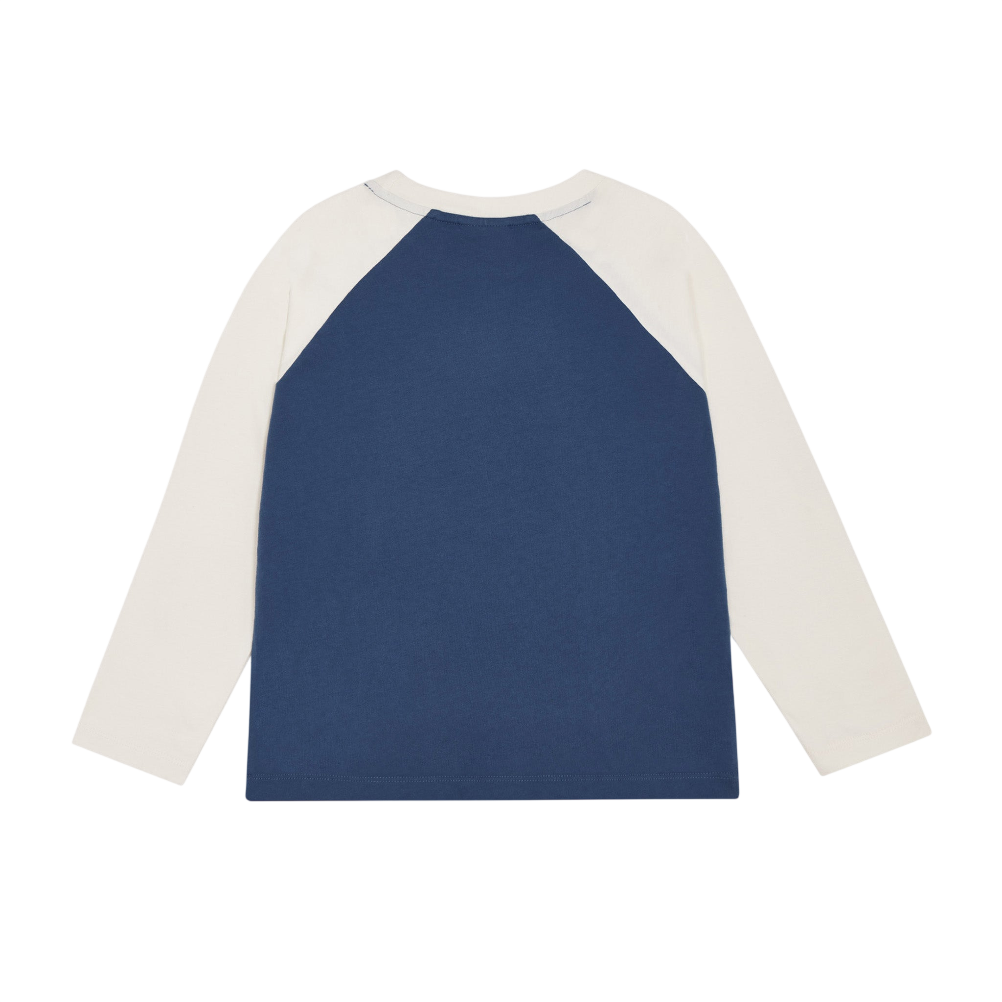 T-shirt à manches longues « Smiling Face Color Block »