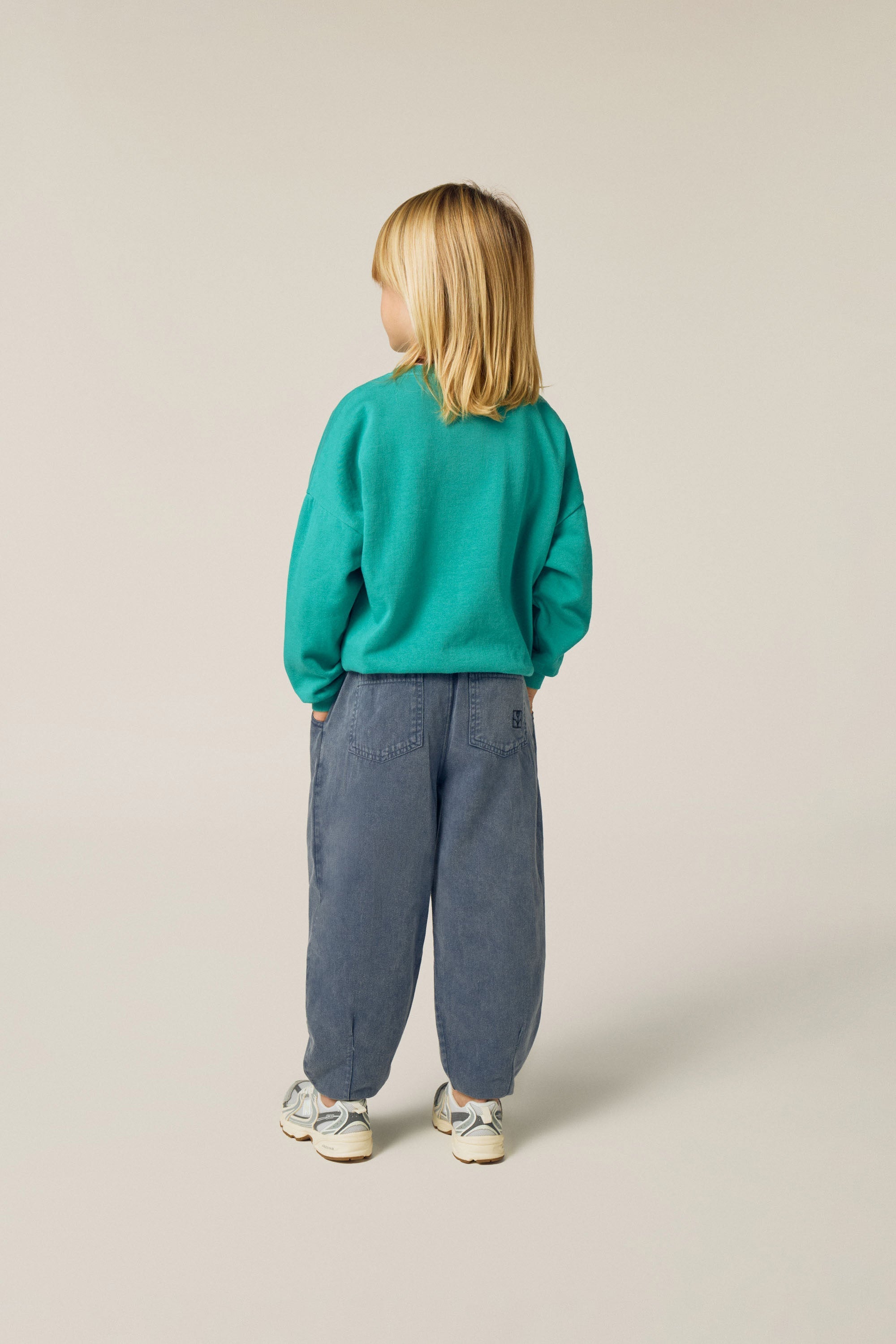 Sweat-shirt « Smiling Face Green » / Sweat-shirt vert « Smiling Face »