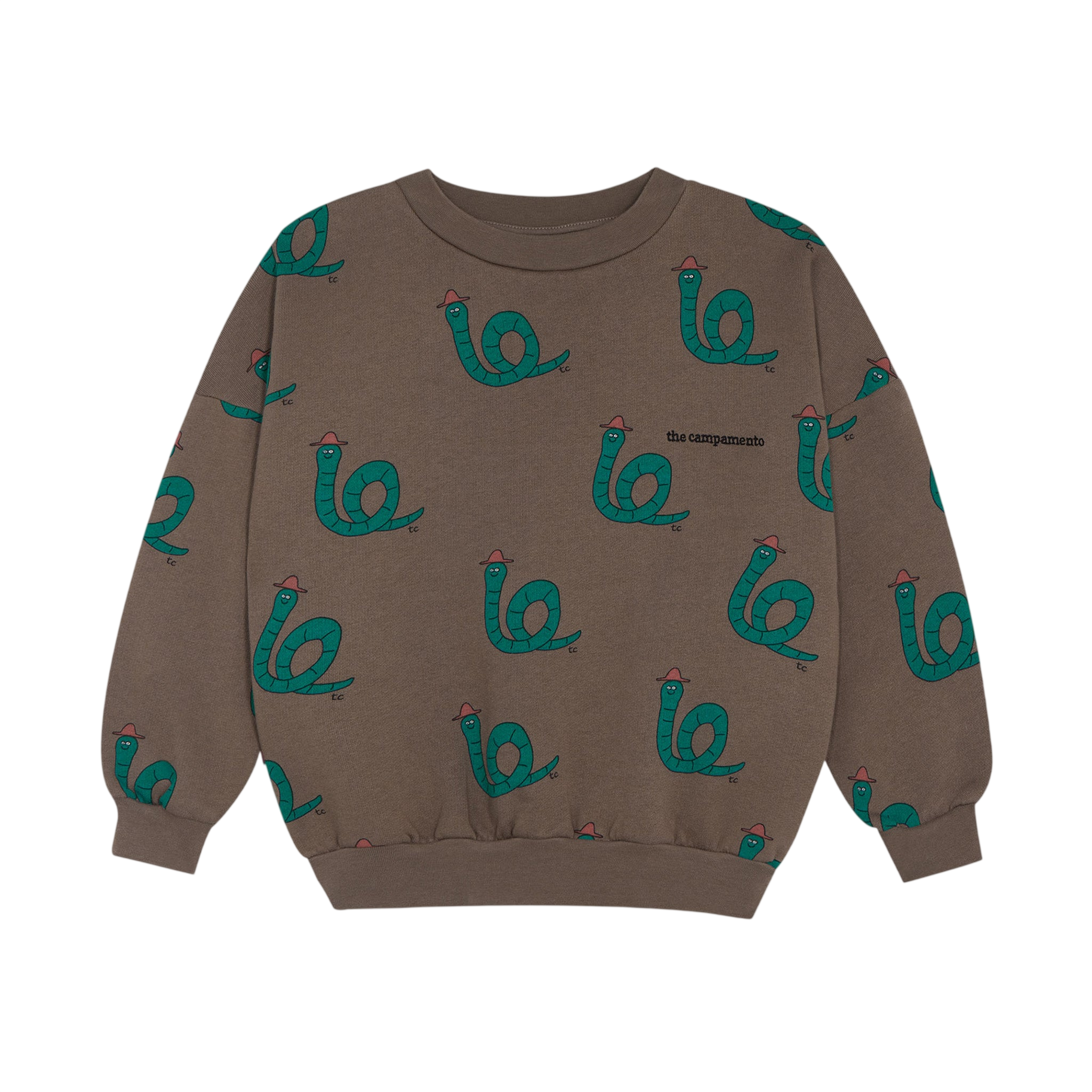 Sweat-shirt Snakes Brown / Sweat-shirt Snakes Brown