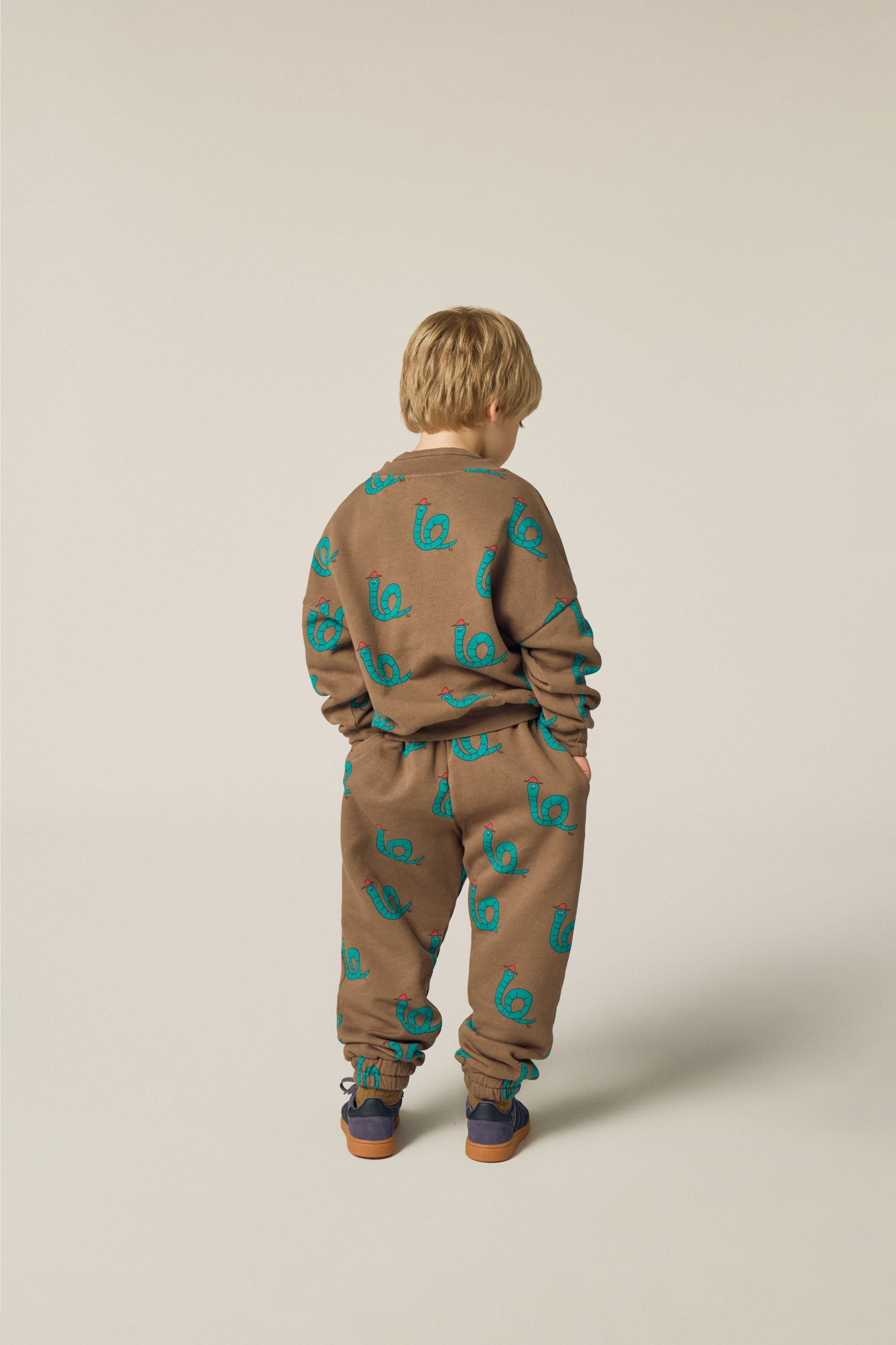 Sweat-shirt Snakes Brown / Sweat-shirt Snakes Brown