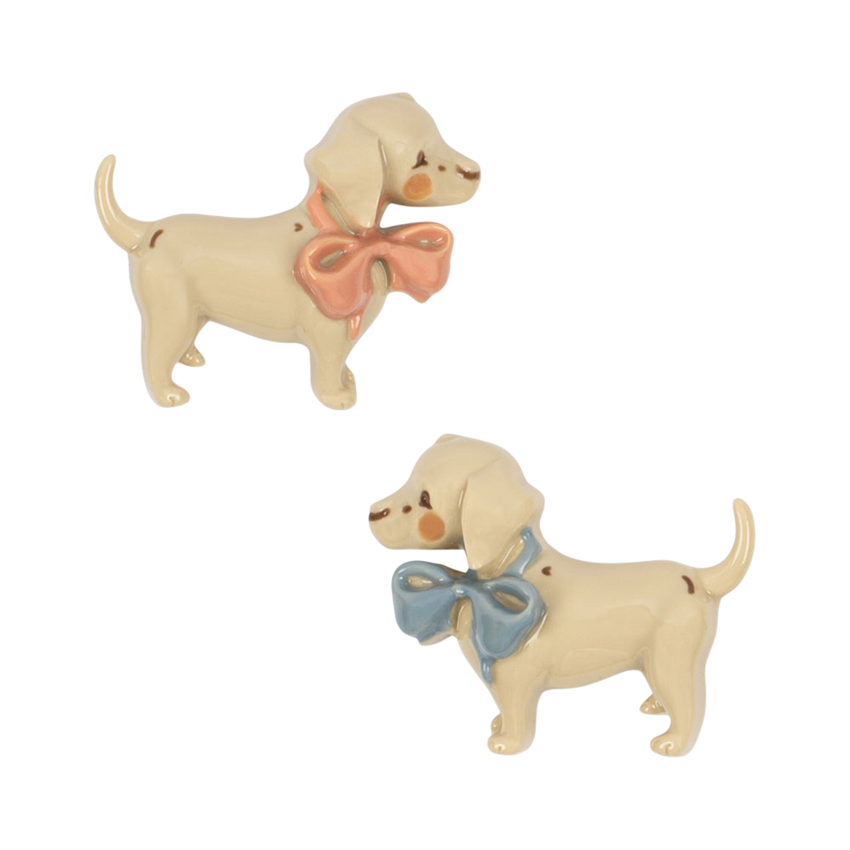 2-Pack Puppy Crème Brûlée Hair Clips