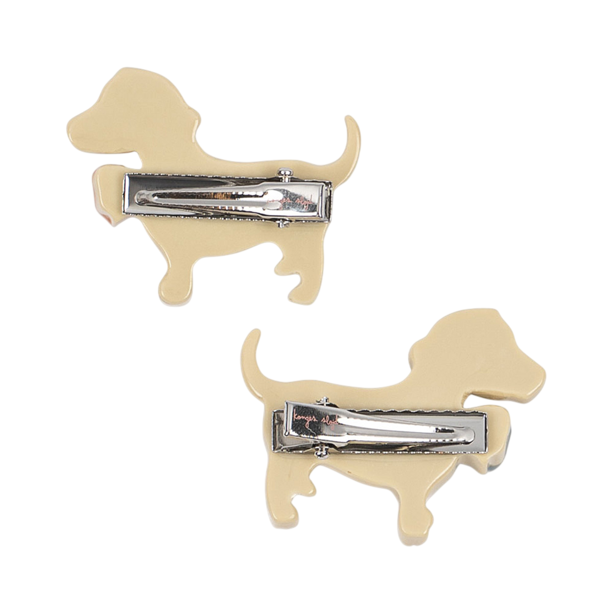 2-Pack Puppy Crème Brûlée Hair Clips