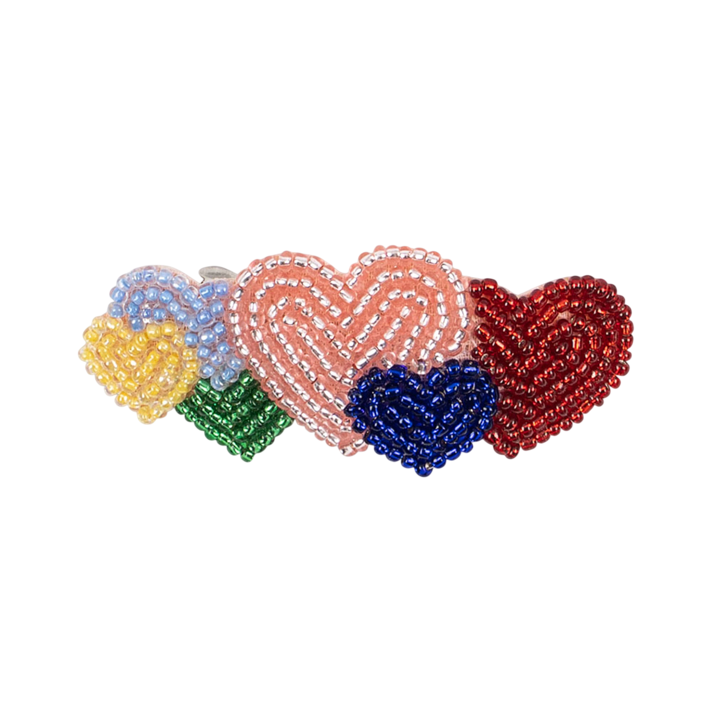 Barrette Coeur Colore
