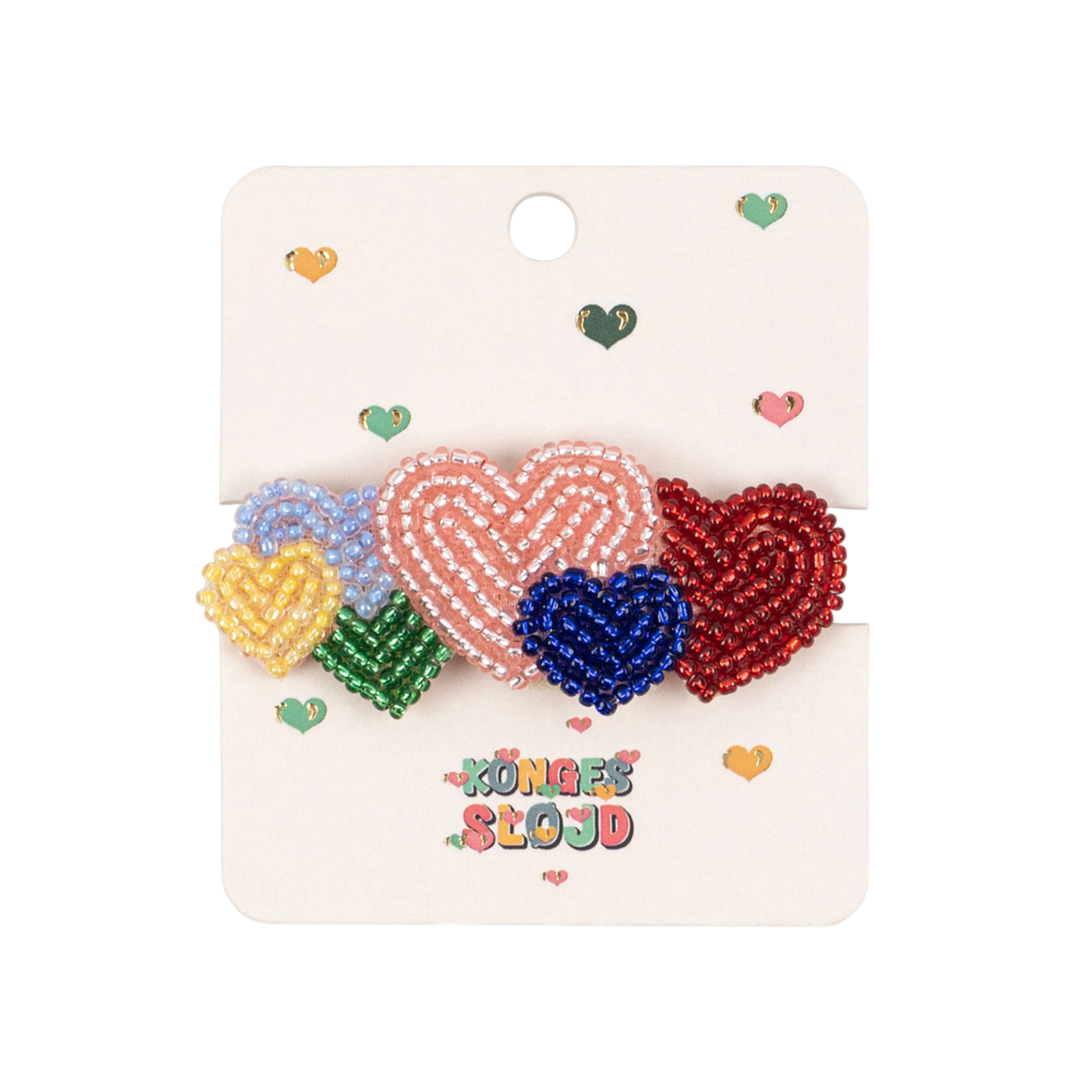 Barrette Coeur Colore