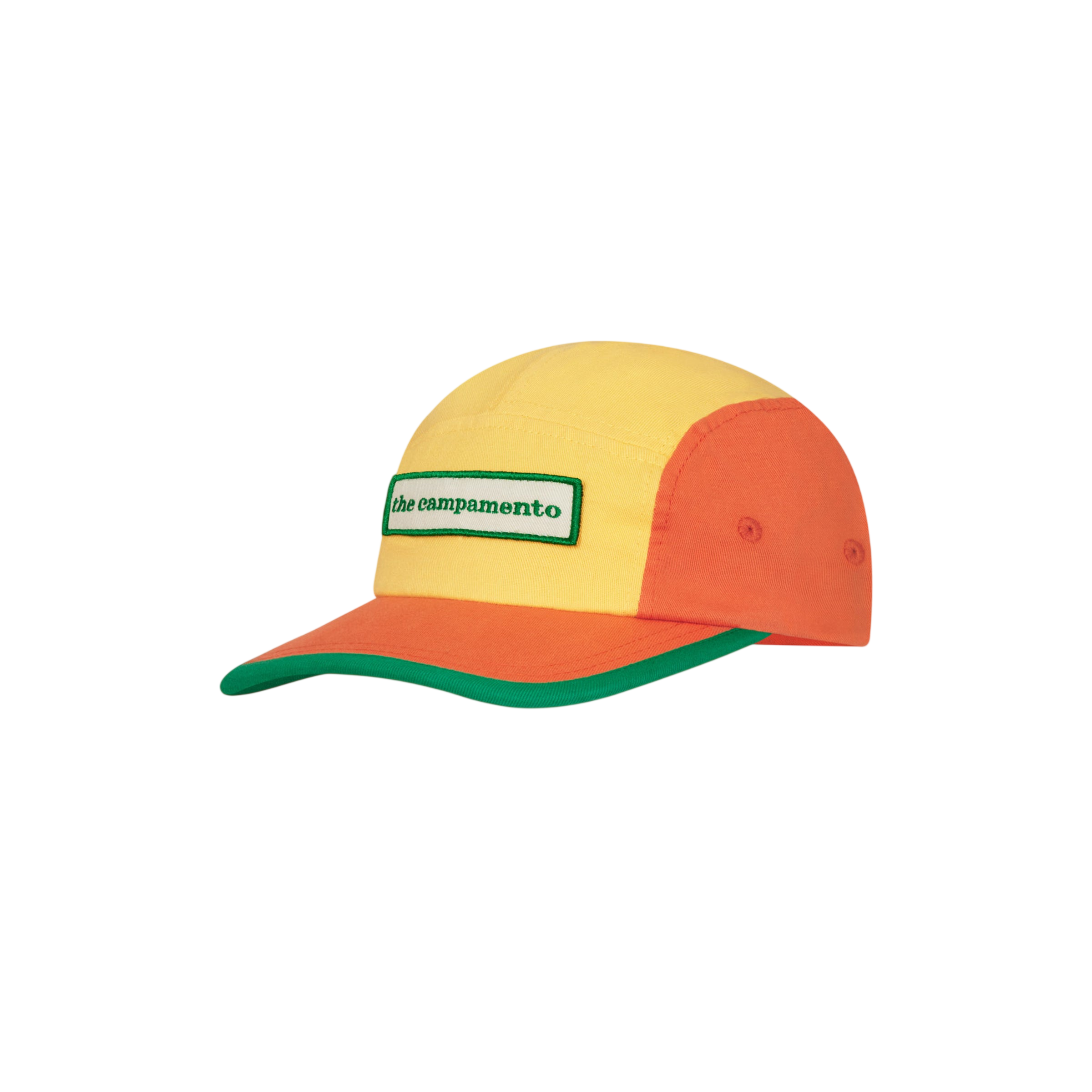 Cap Color Block Yellow