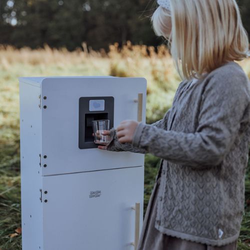 Kühlschrank mit Eiswürfelspender