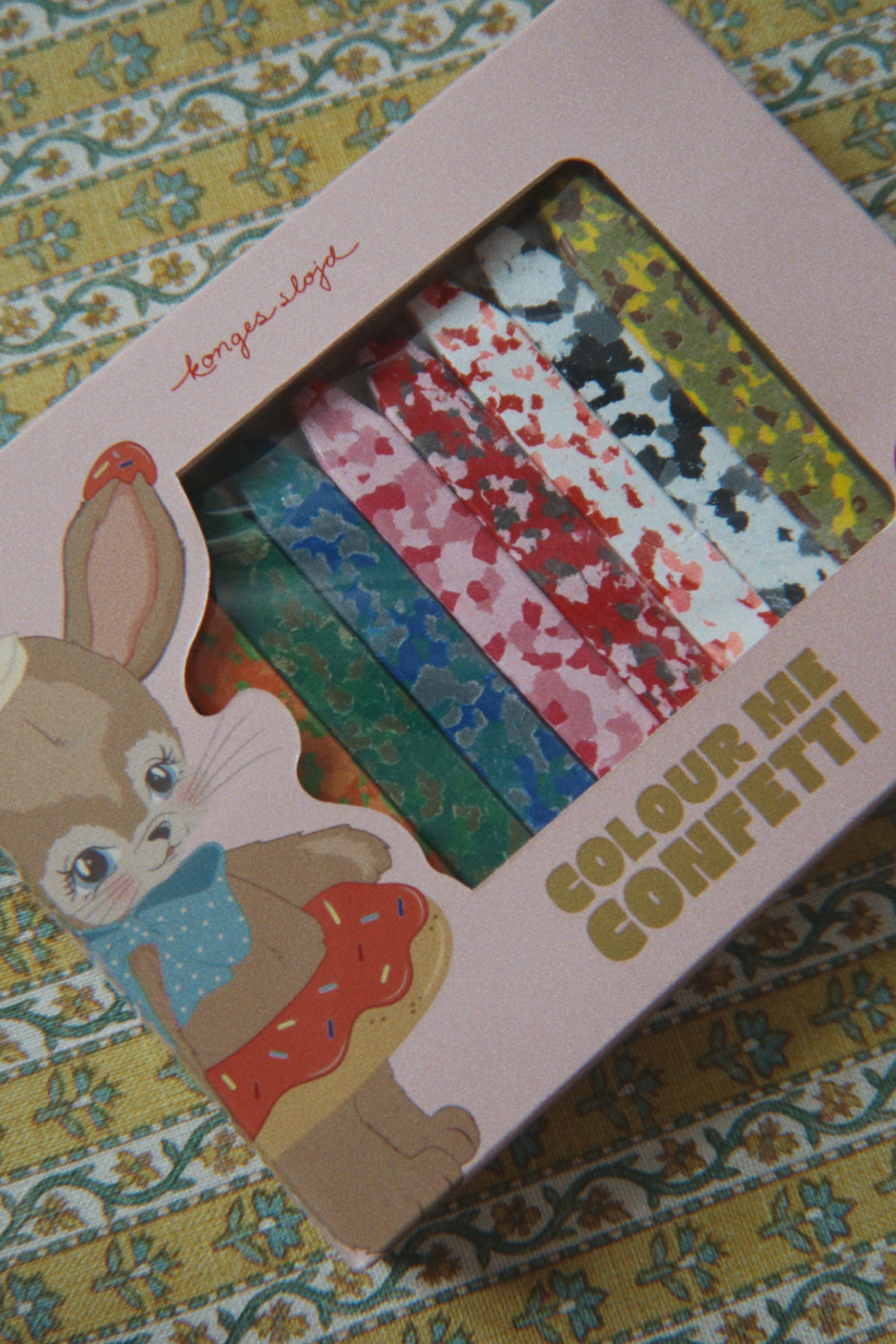 Confetti Bunny Crayons