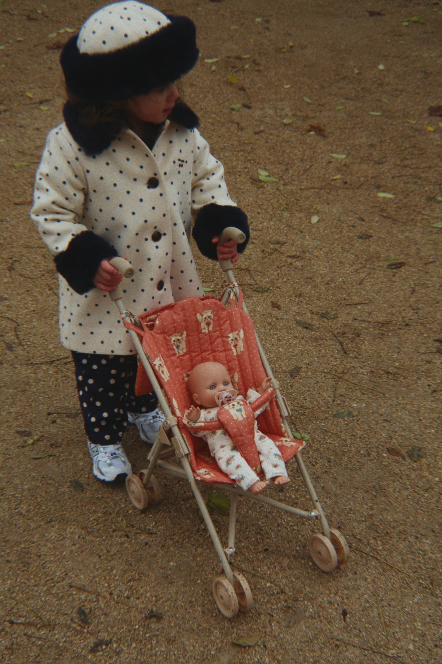 Poussette pour poupées Ciao Miao Rose