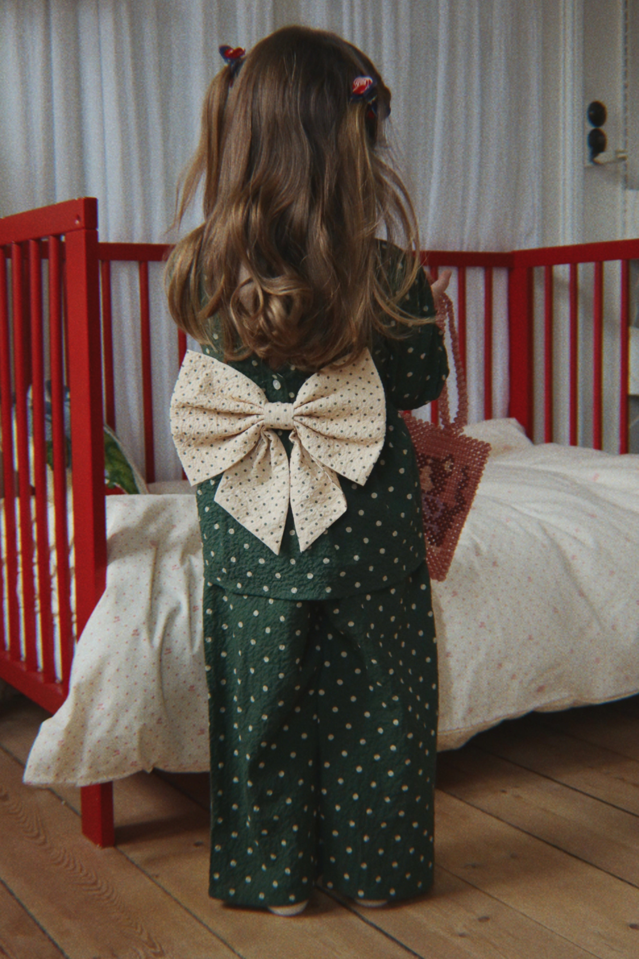 Bluse Elin Bow Dot Marseille
