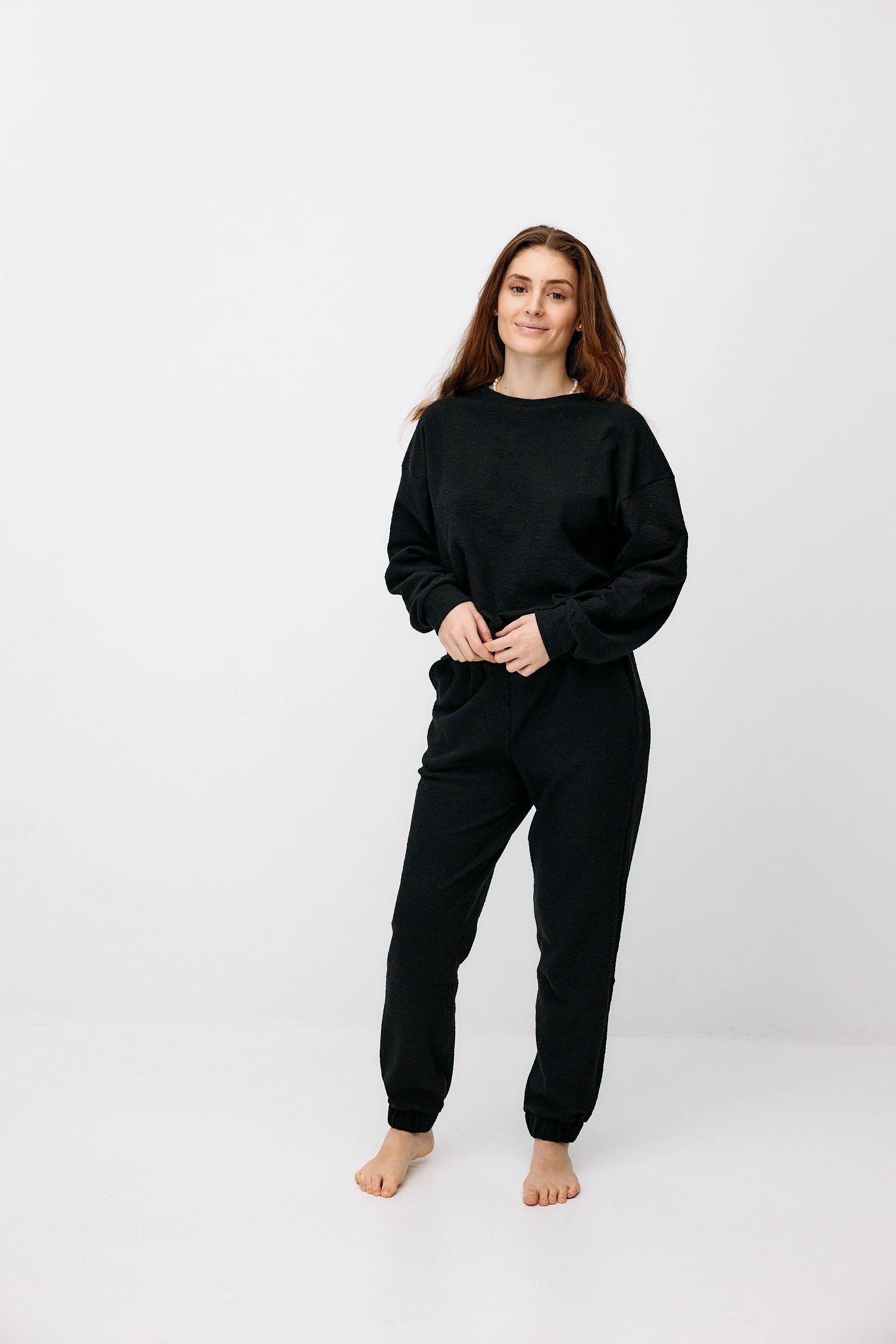 Botanic Sweater black intense