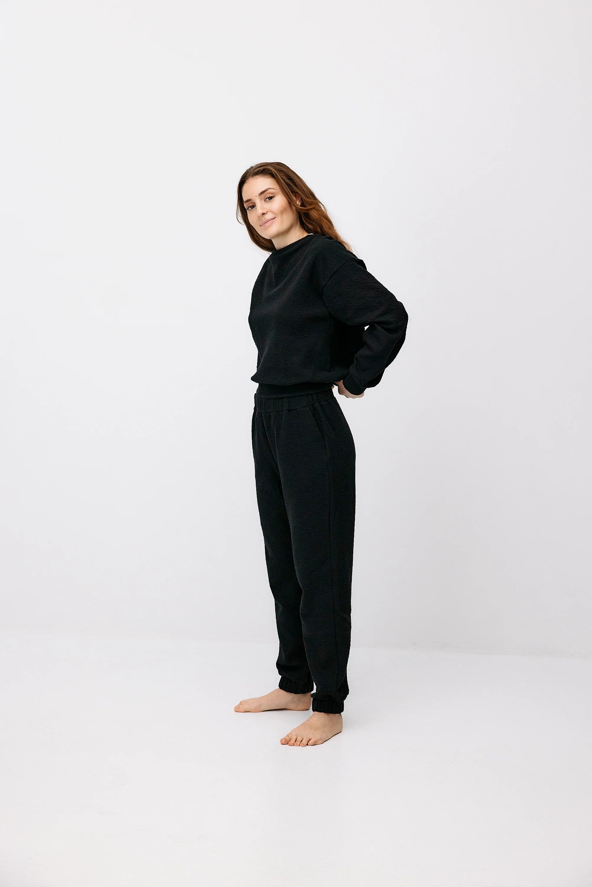 Botanic Sweater black intense