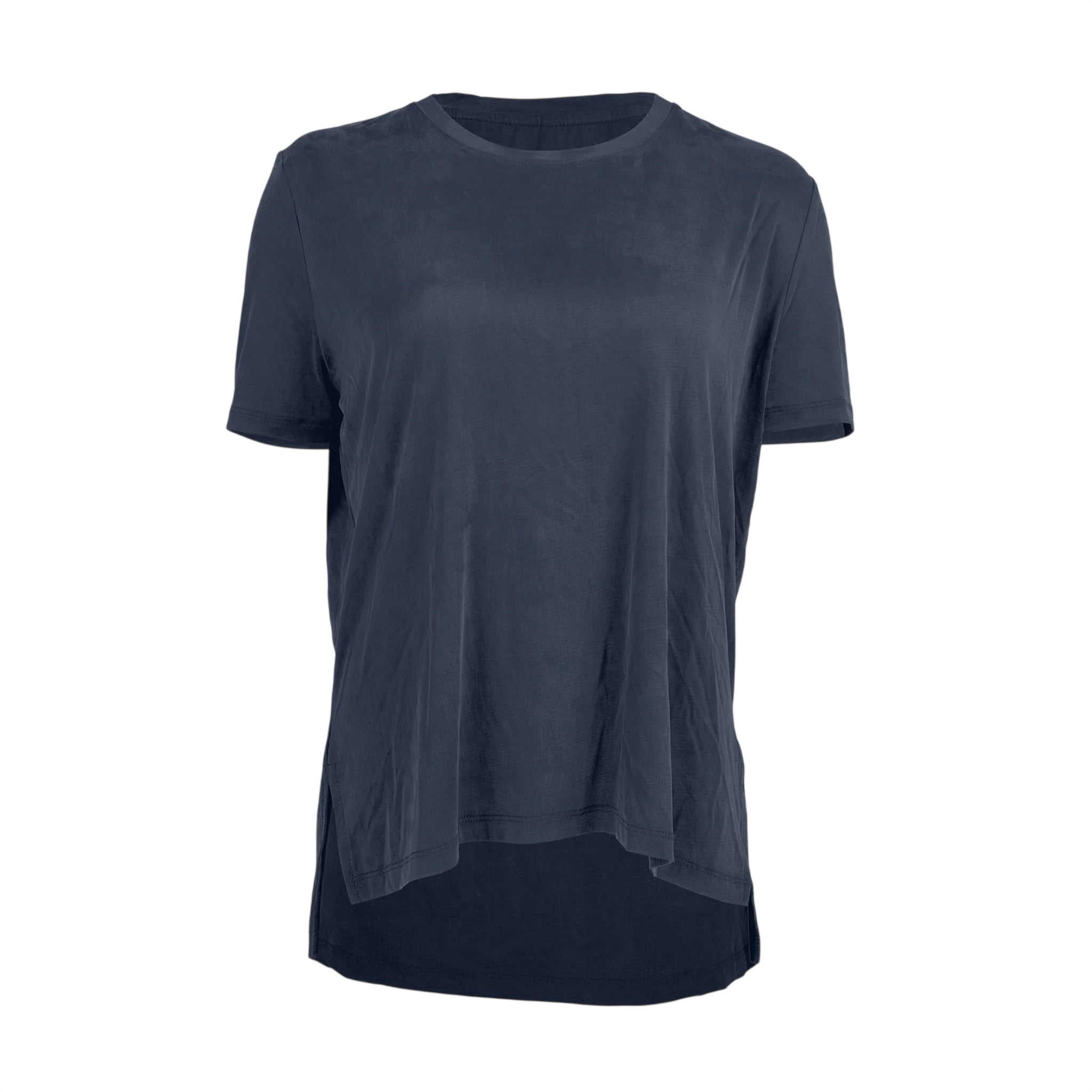 Cupro Short Sleeve Midnight Blue