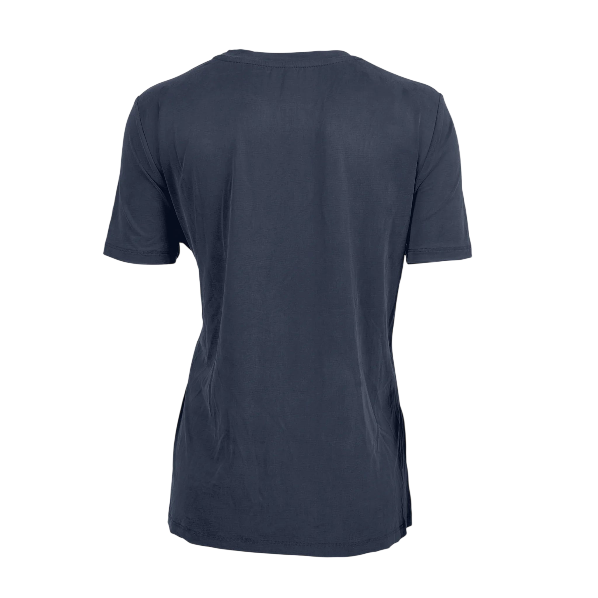 Cupro Short Sleeve Midnight Blue