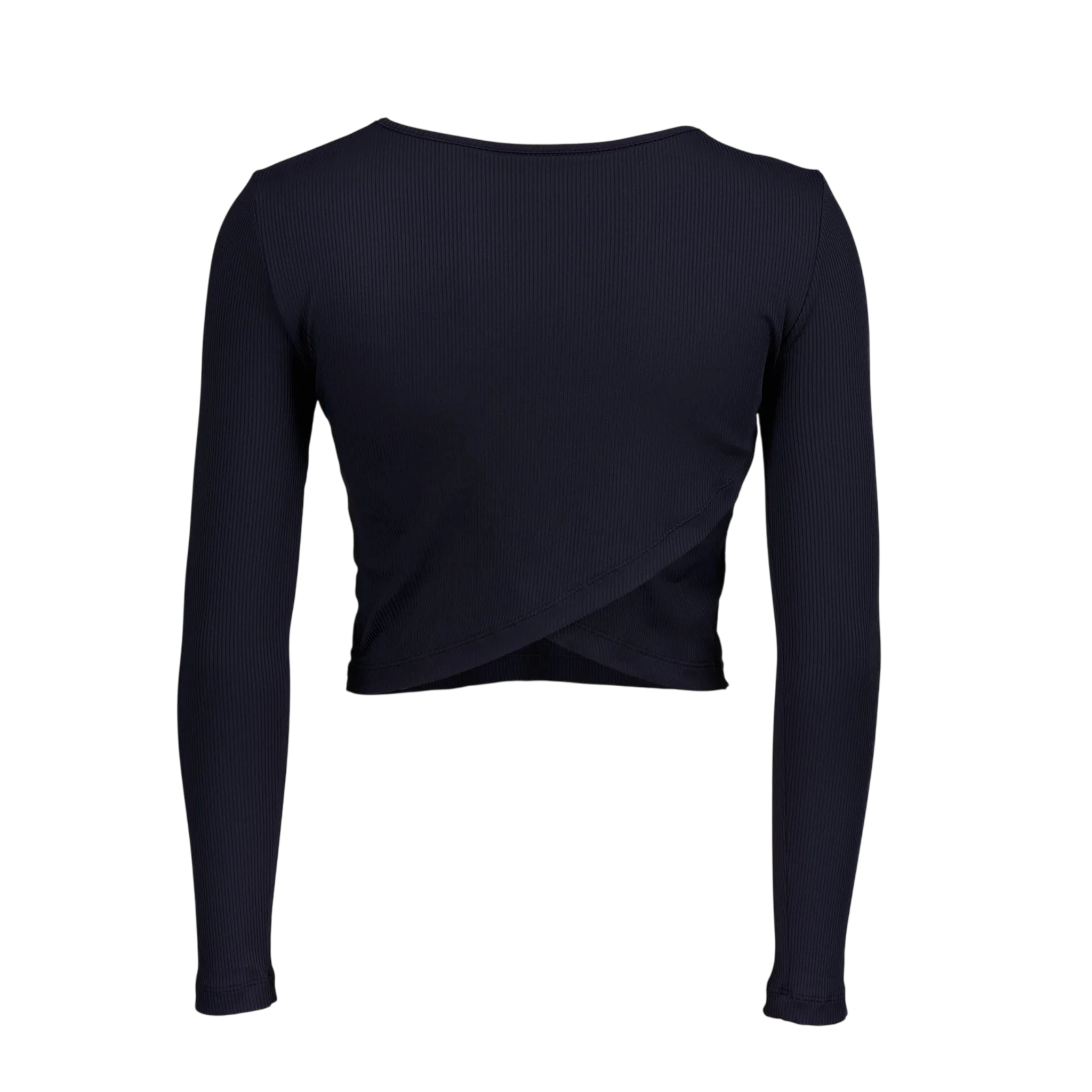 Hybrid Crop Top Darkest Blue