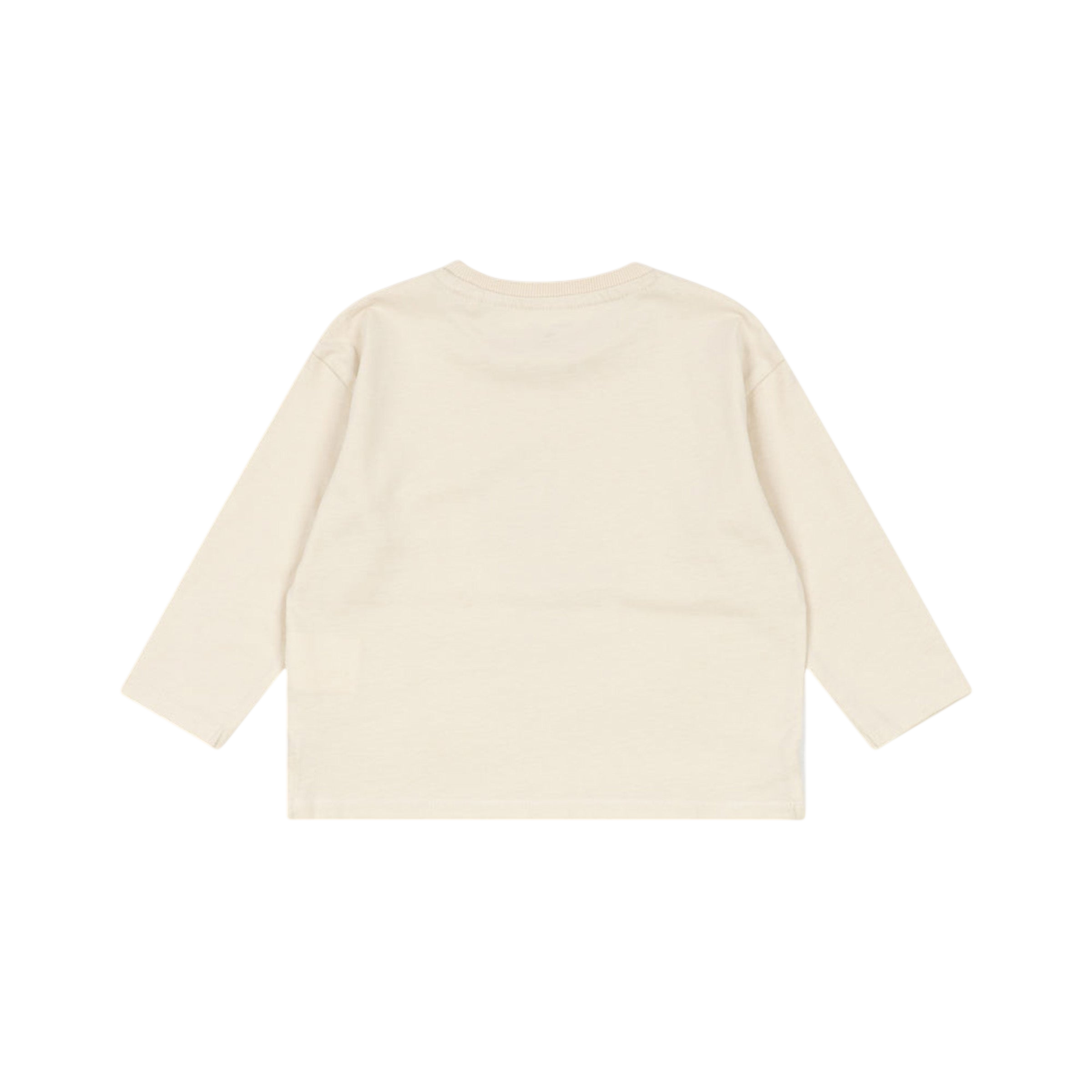Fili Box Fit Long-Sleeve T-Shirt, Almond Milk