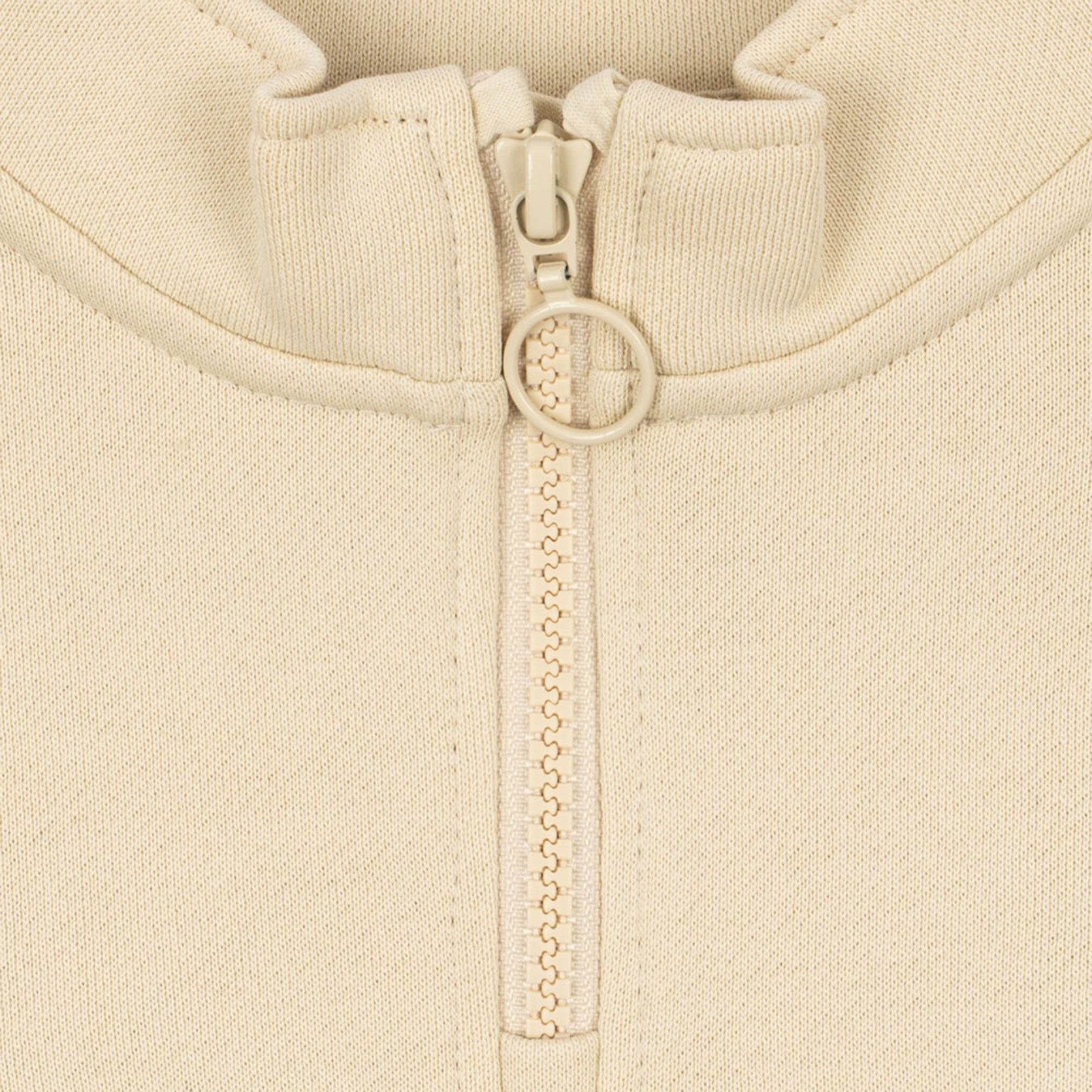 Lou Half-Zip Sweatshirt in Tangerine