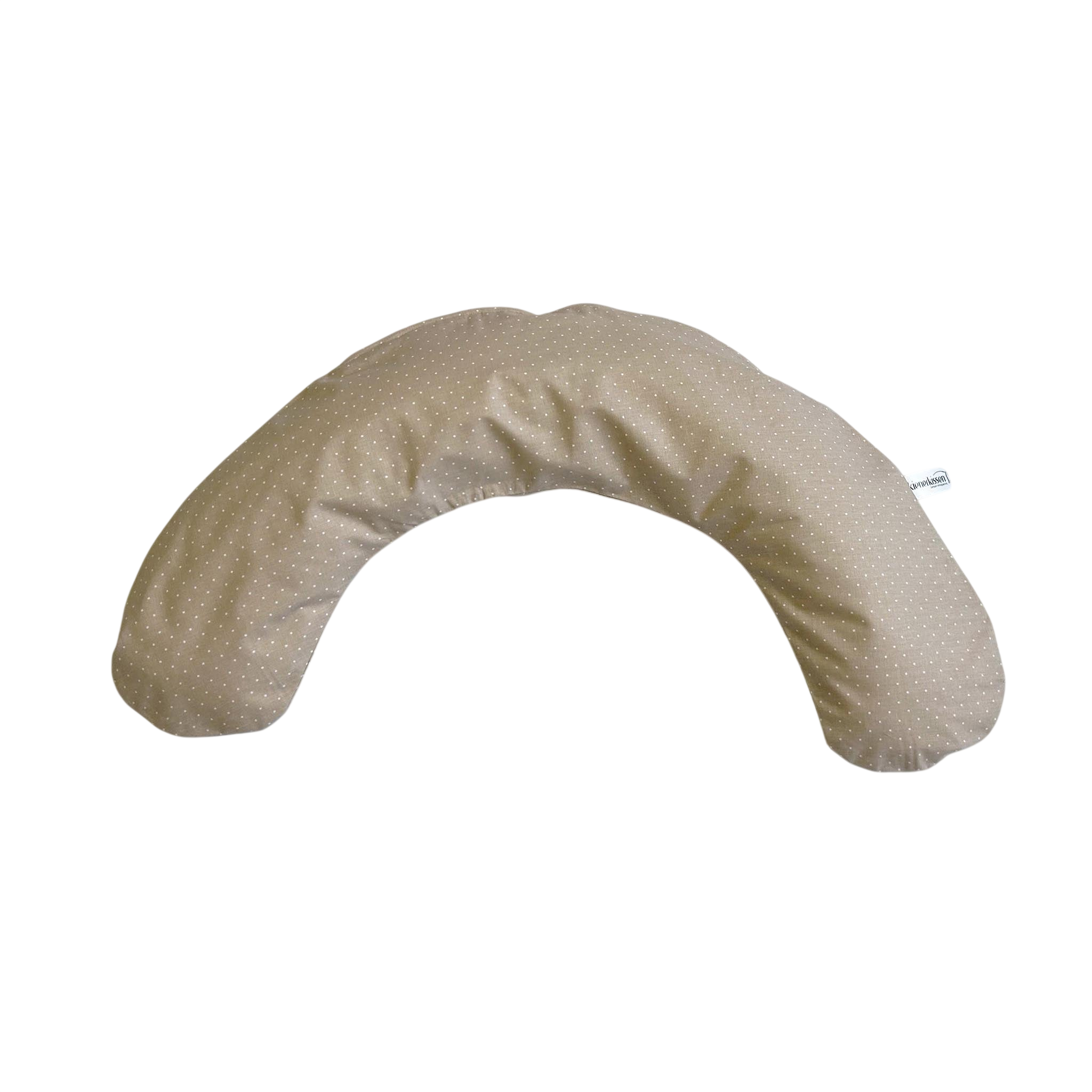 Bezug für Baby-Lagerungskissen, beige