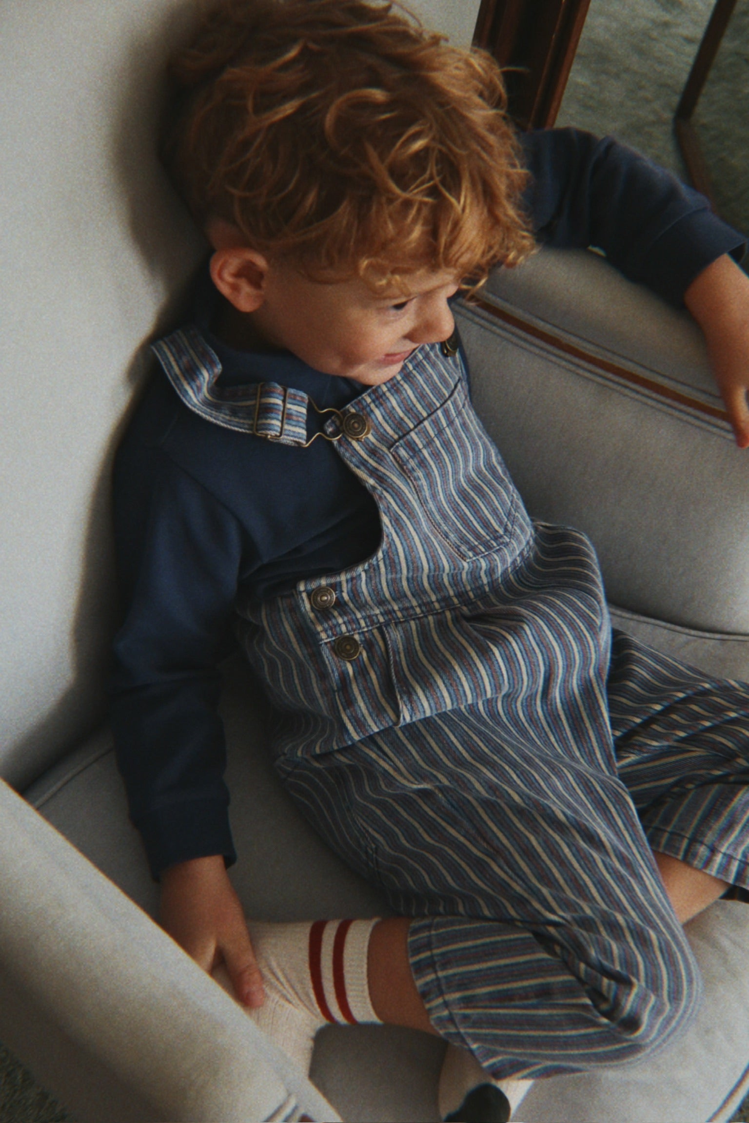 Magot Tricolore Bleu Overalls