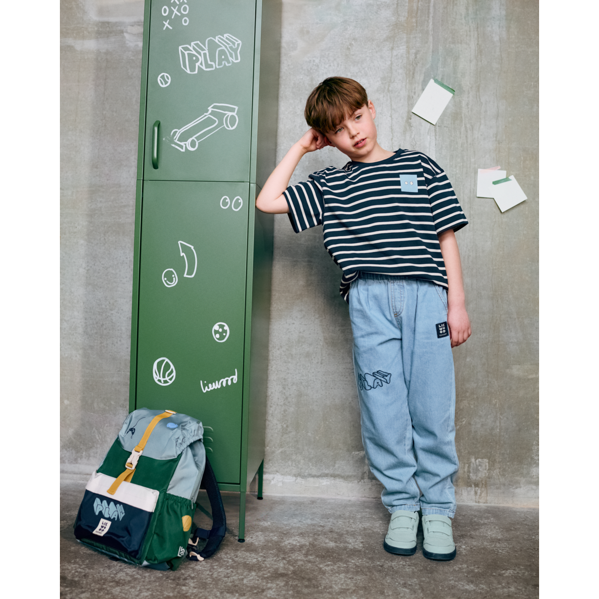 Johnny School Backpack Play multi mix