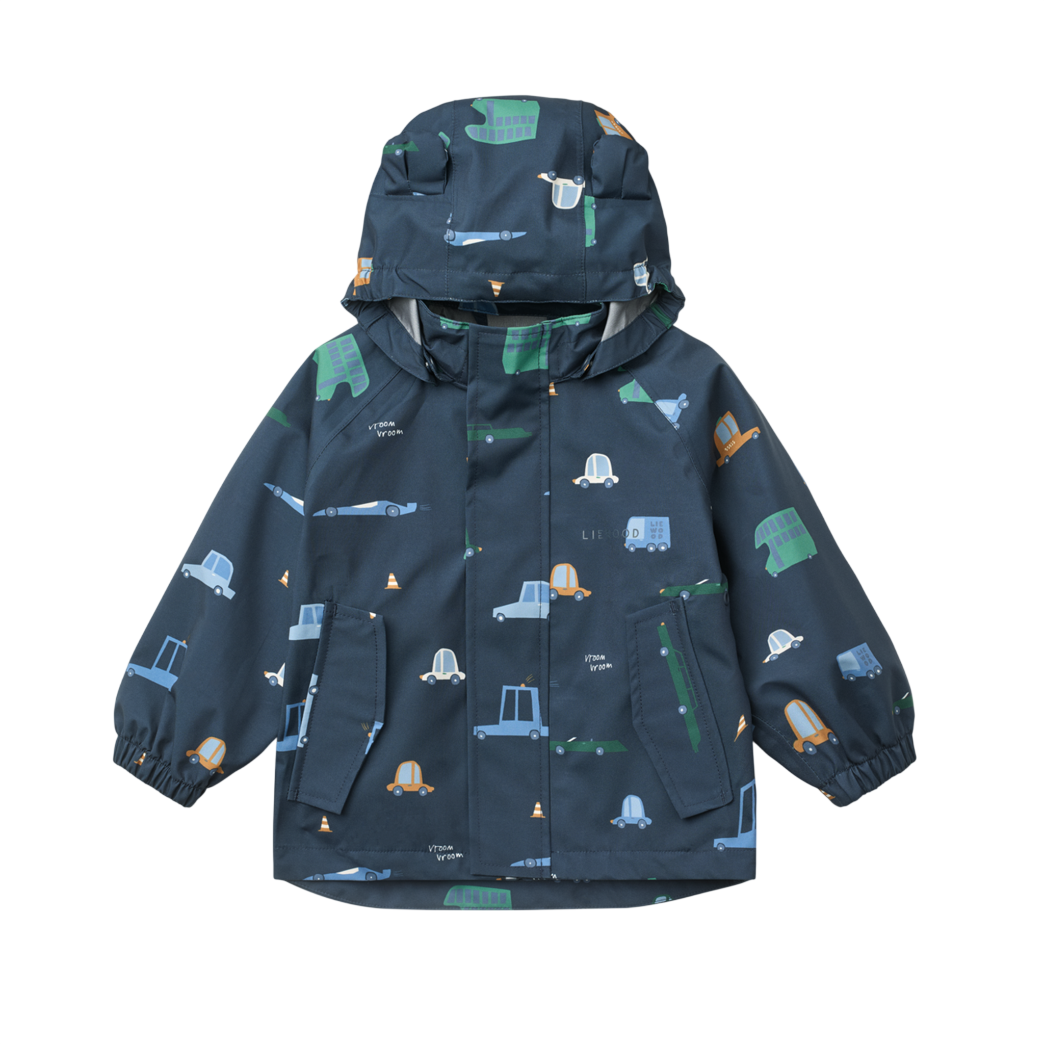 Manu Rainwear Set Cars Classic navy