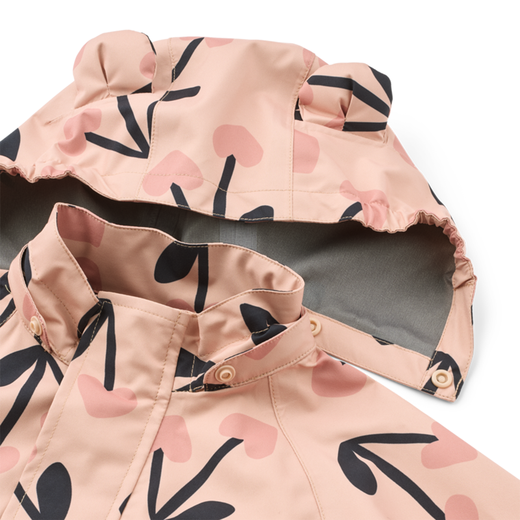 Manu Rainwear Set mega cherry heart Rosey mix
