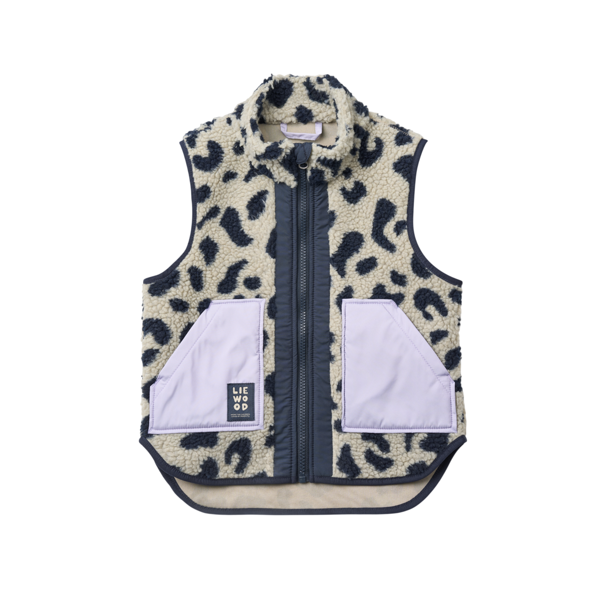 Noam Pile Vest Mega leo / Mist mix