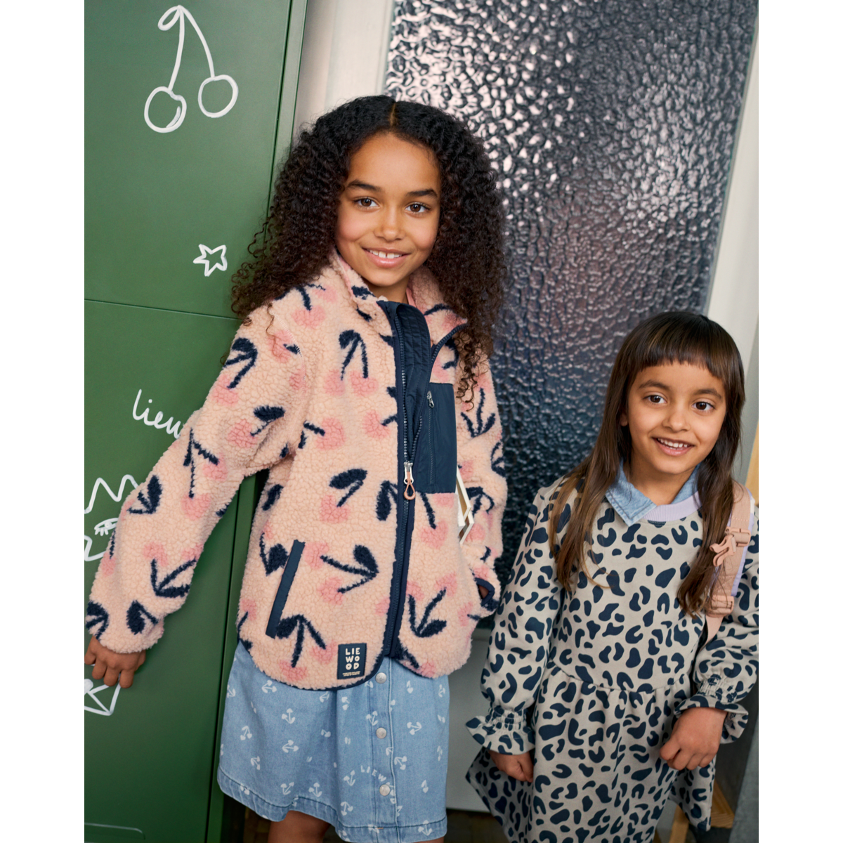 Veste Nolan Pile Mega Cherry heart Rosey