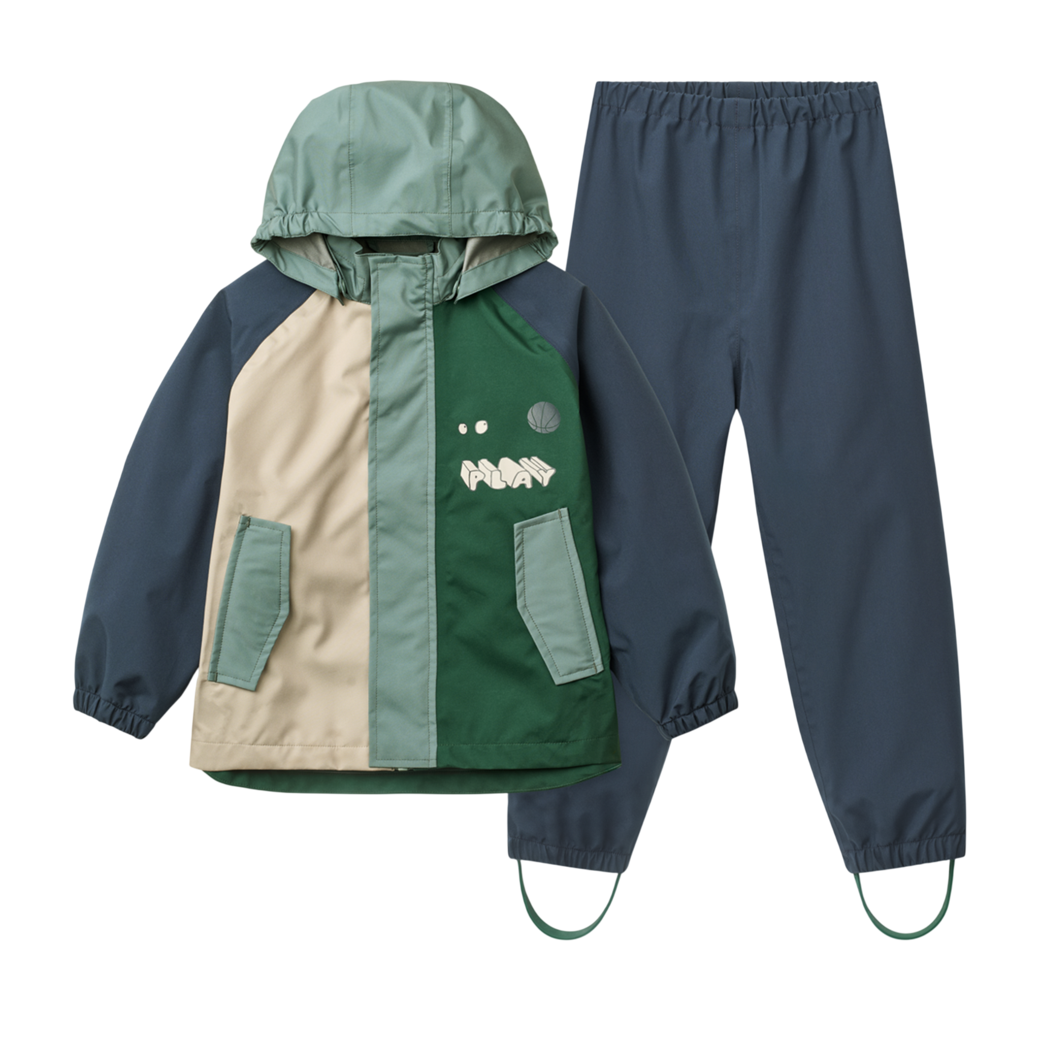 Pedia Rainwear Set Play multi mix