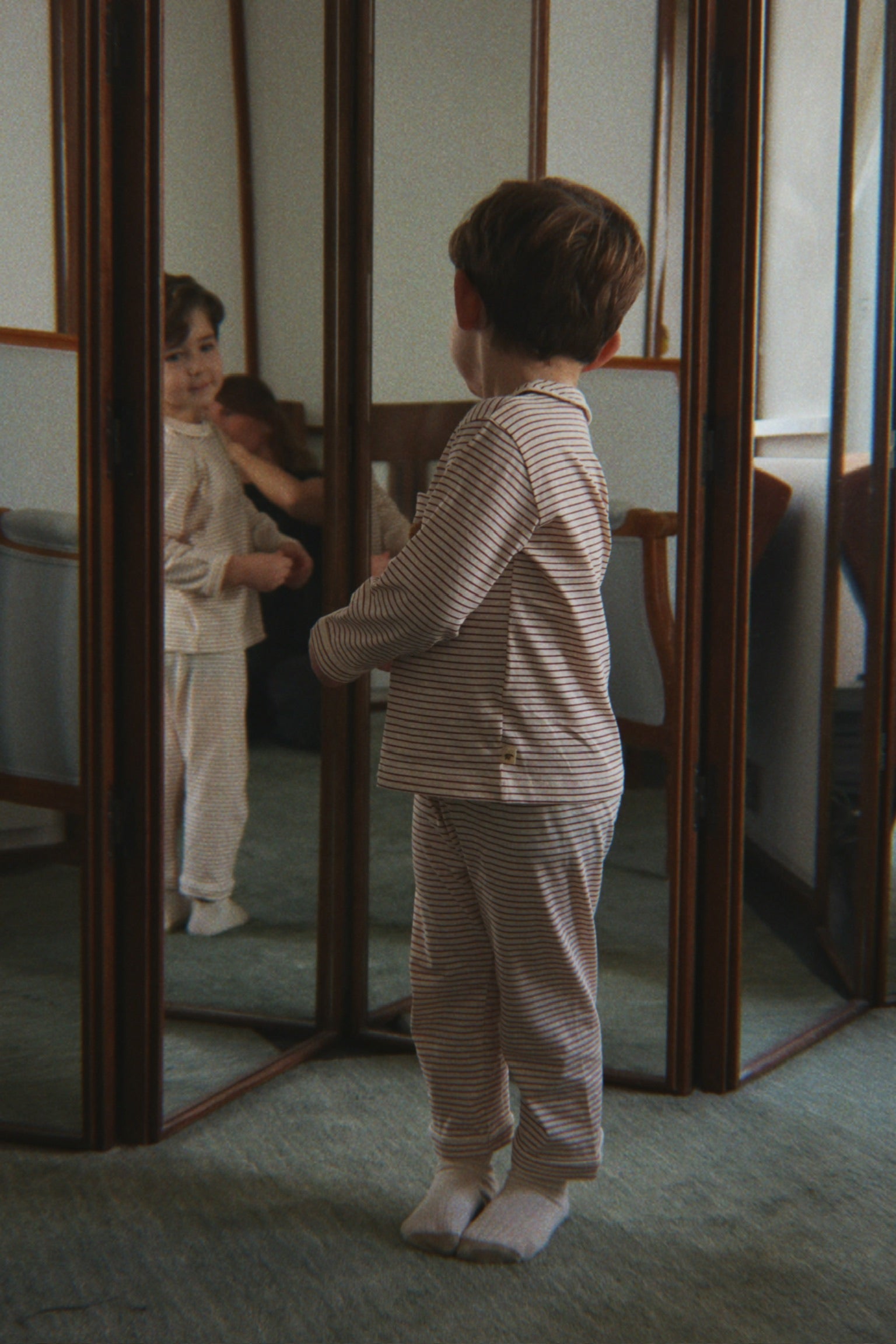 Clayie Stripe Pajamas