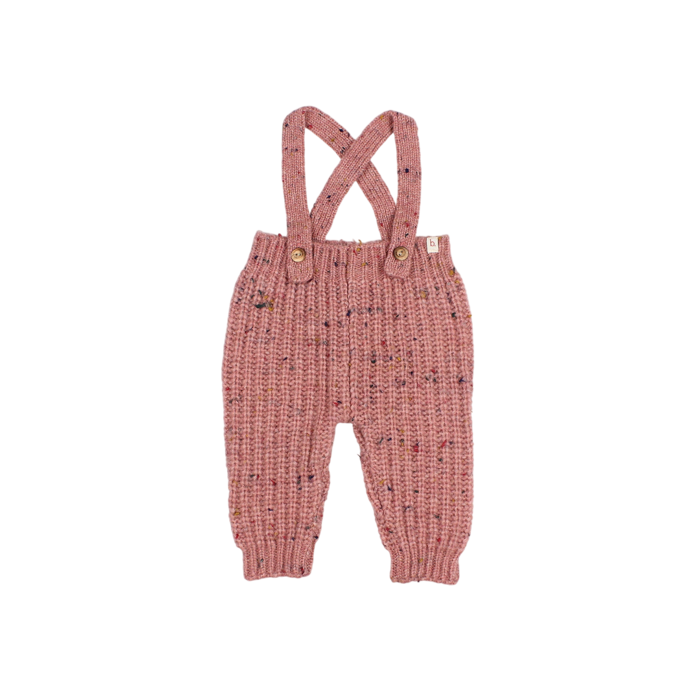 Botonato Peony Baby Overalls