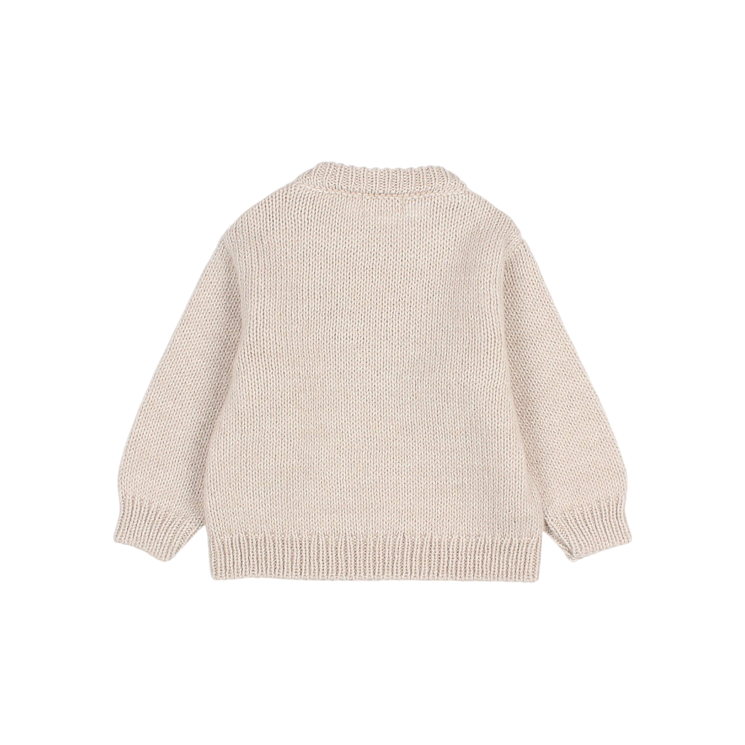 Whale Natural Baby Knit Sweater