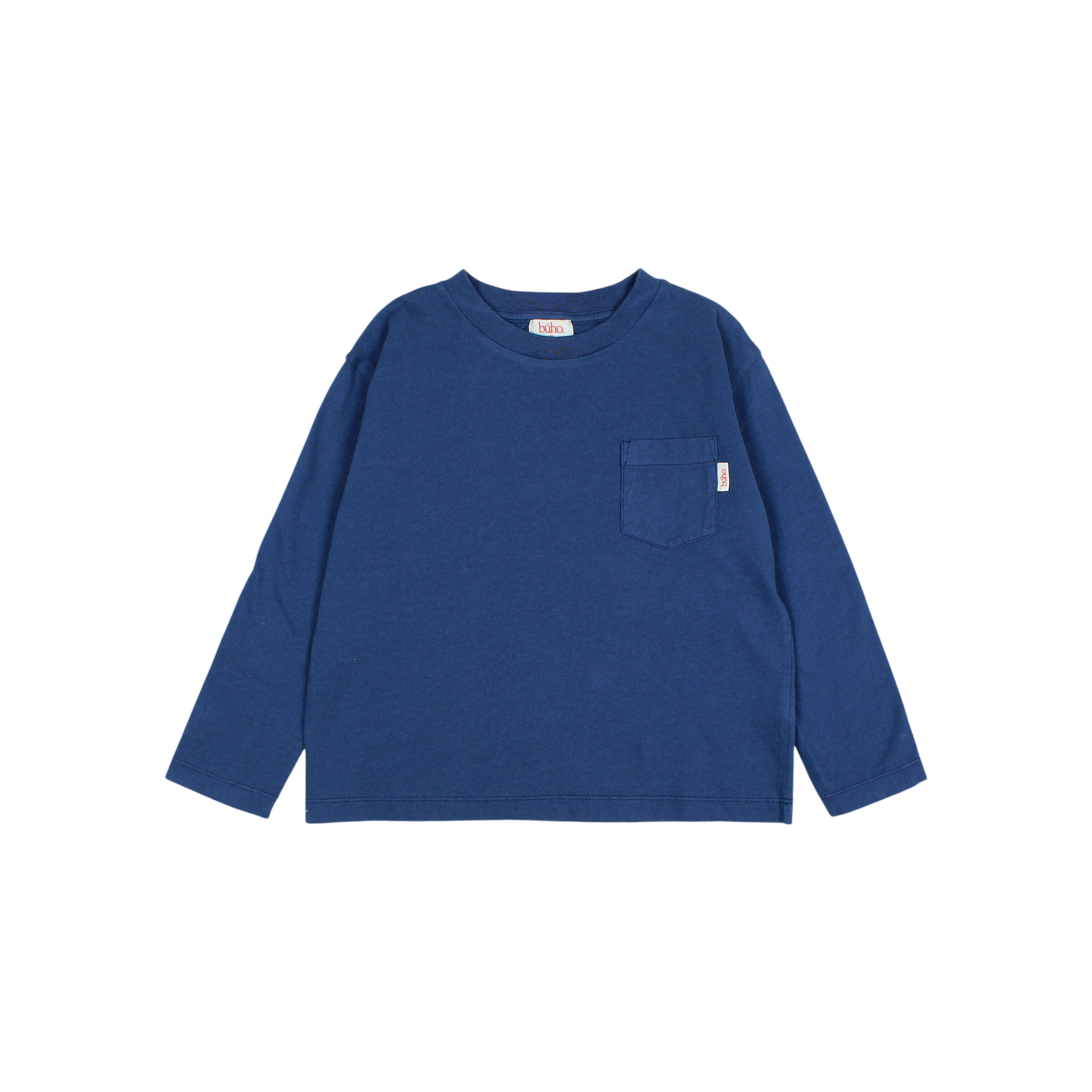 Long-Sleeve T-Shirt, Pocket Marine